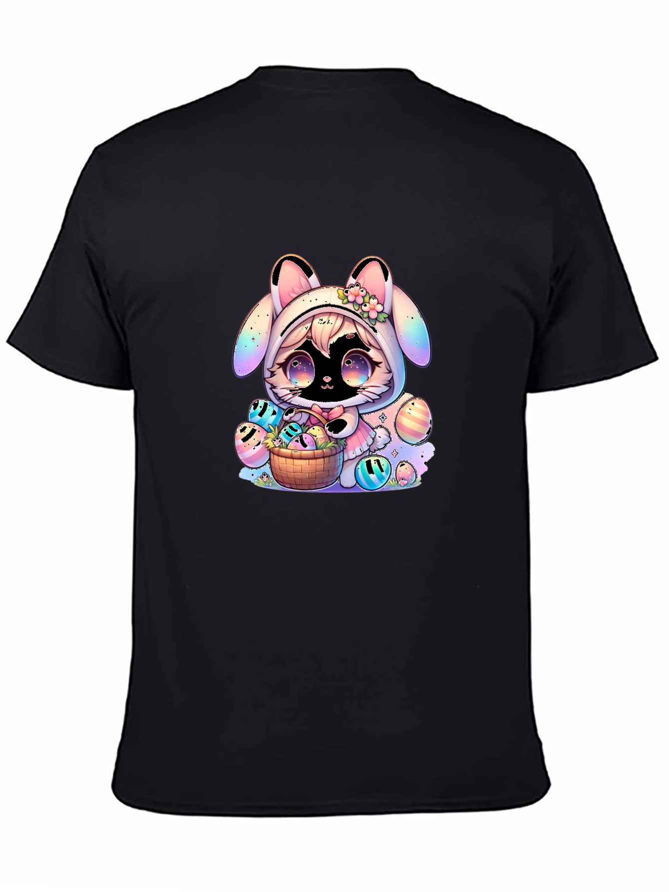 Cute Easter Bunny Anime T-Shirt