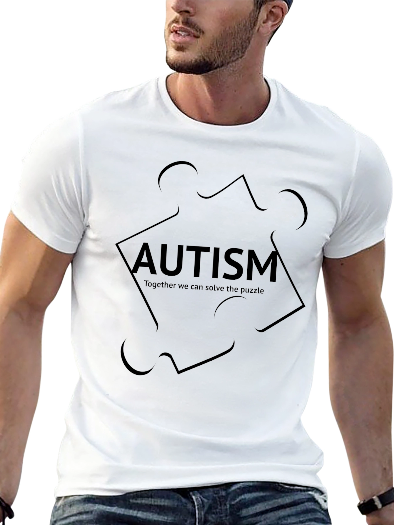 Autism Awareness Puzzle Piece T-Shirt