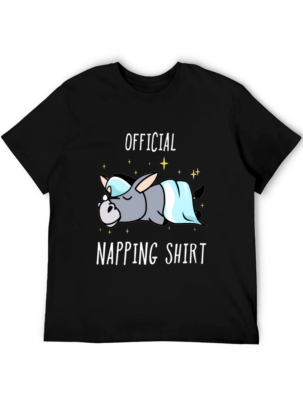 Official Napping Shirt - Cute Donkey Design
