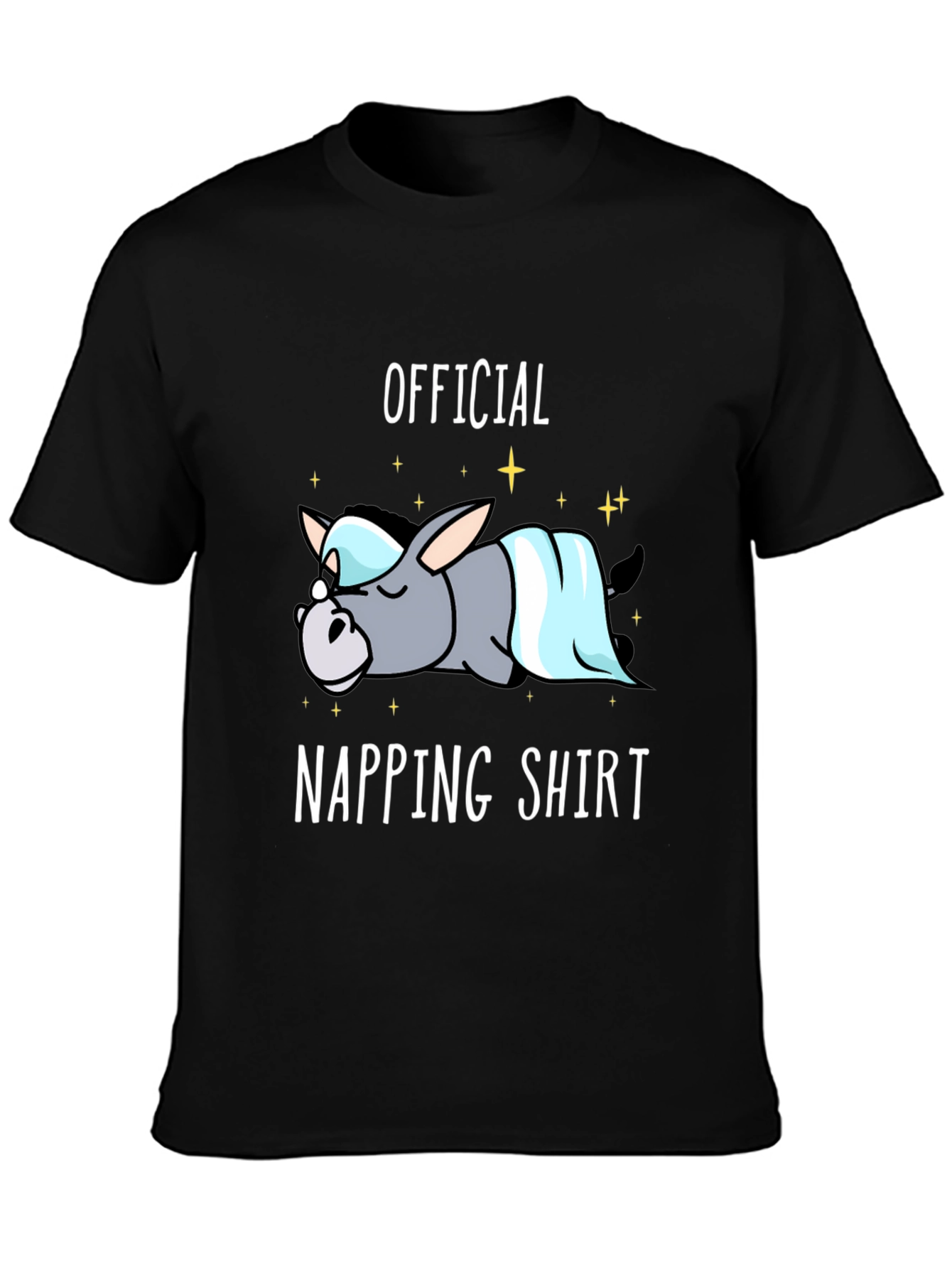 Official Napping Shirt - Cute Donkey Design