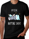Official Napping Shirt - Cute Donkey Design