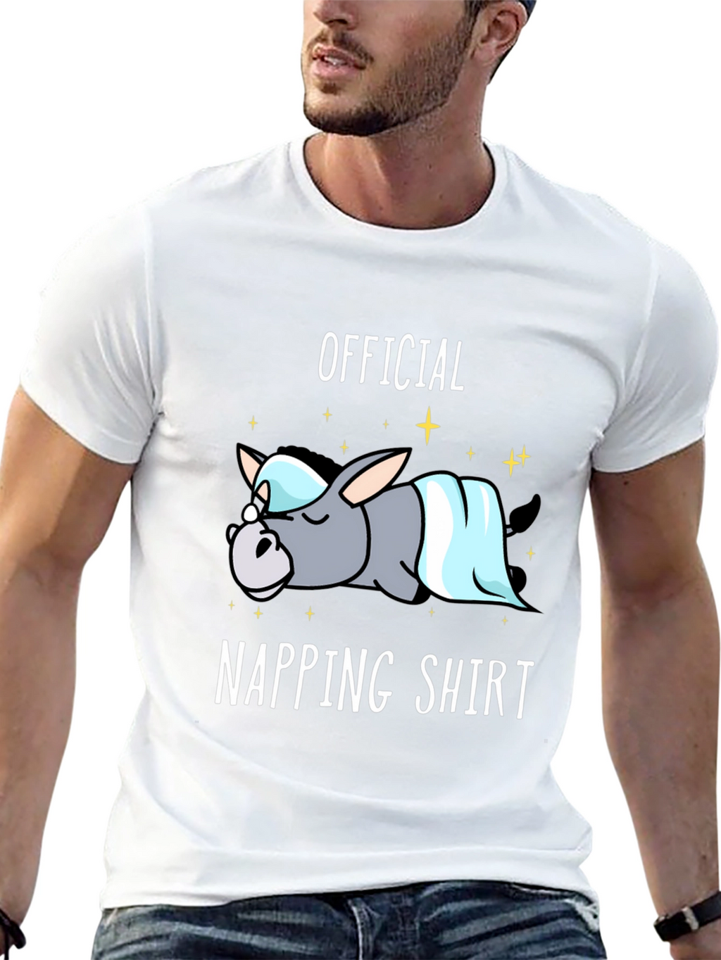 Official Napping Shirt - Cute Donkey Design
