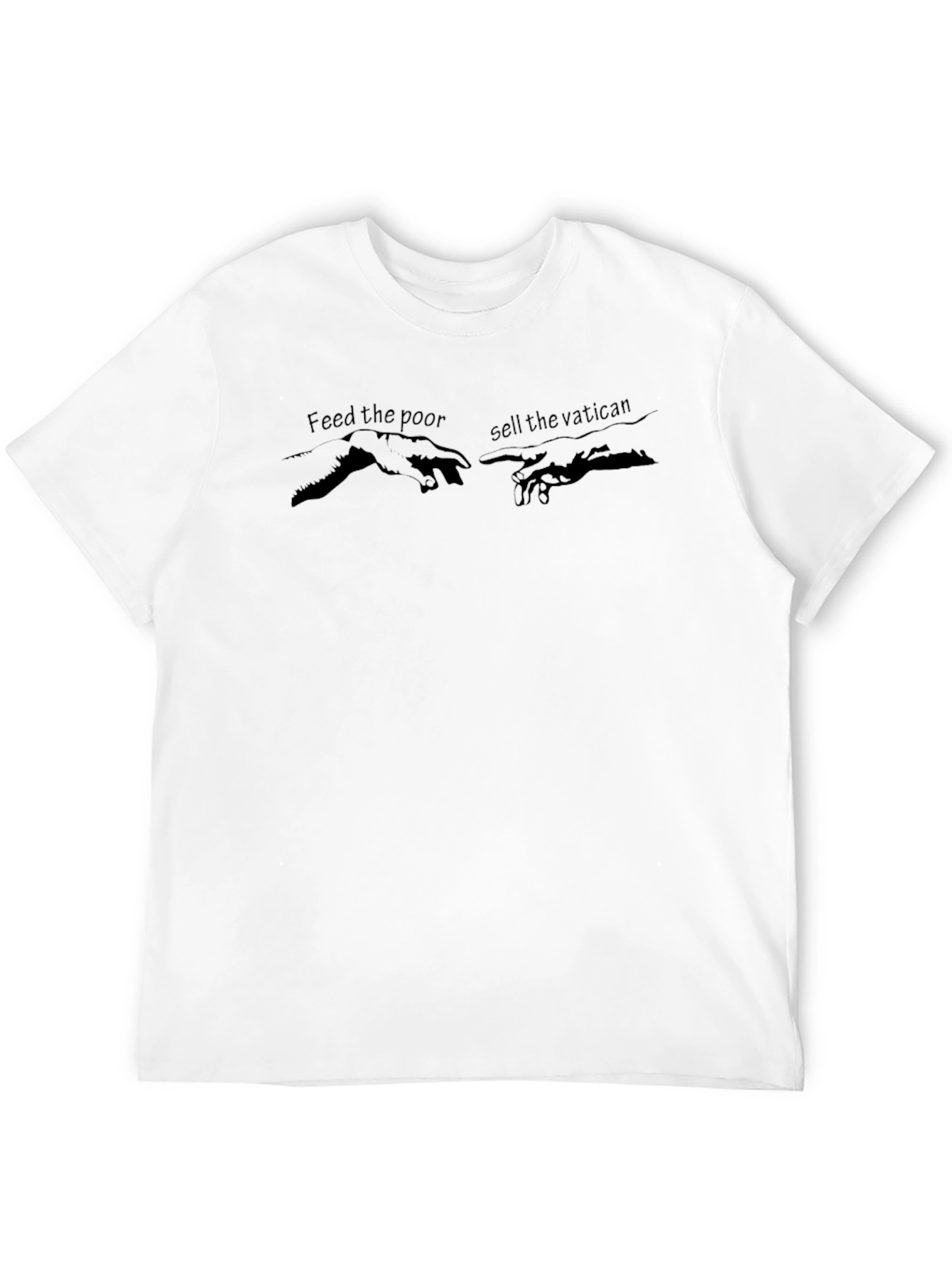 Feed the Poor Sell the Vatican T-Shirt