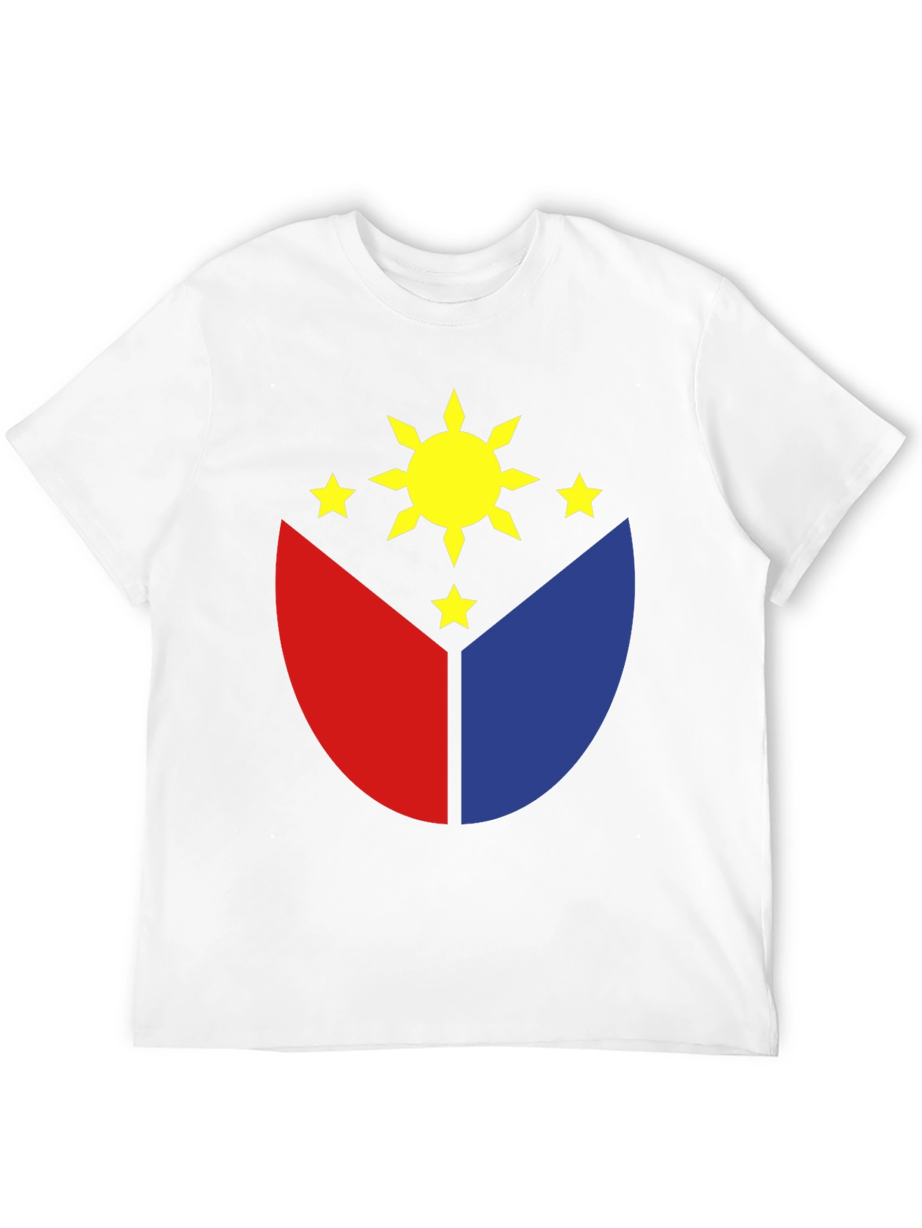 Philippines Flag Graphic T-Shirt - Black