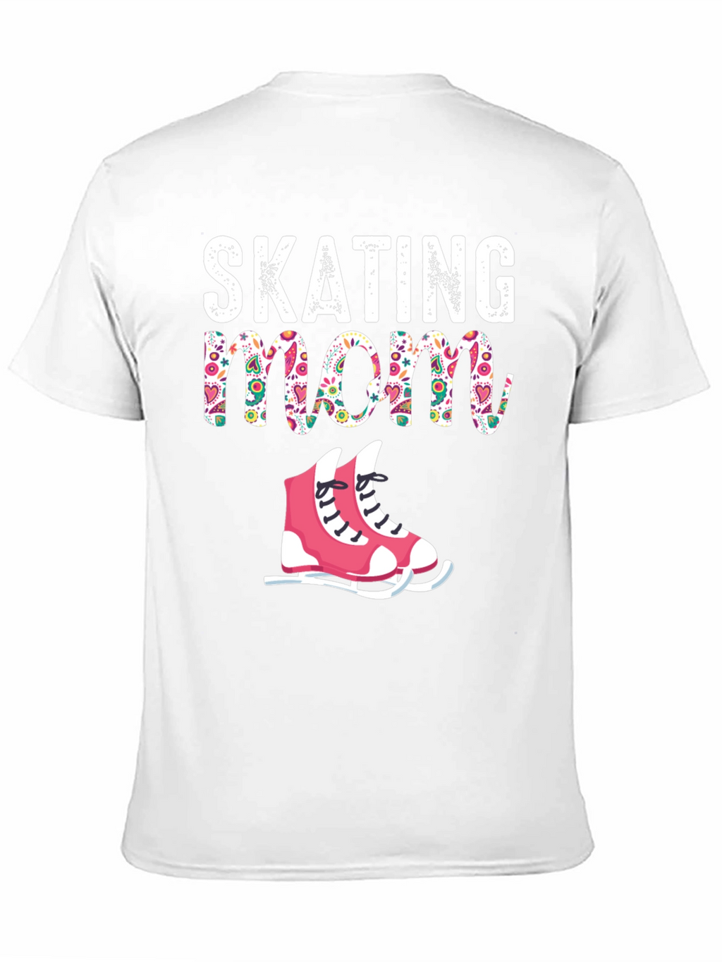 Skating Mom T-Shirt Novelty Graphic Tee