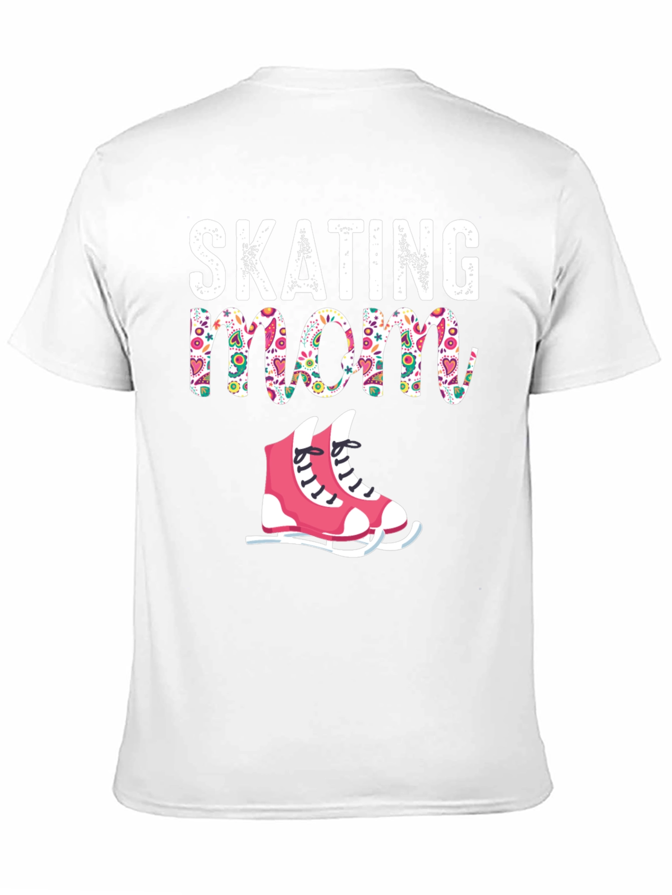 Skating Mom T-Shirt Novelty Graphic Tee