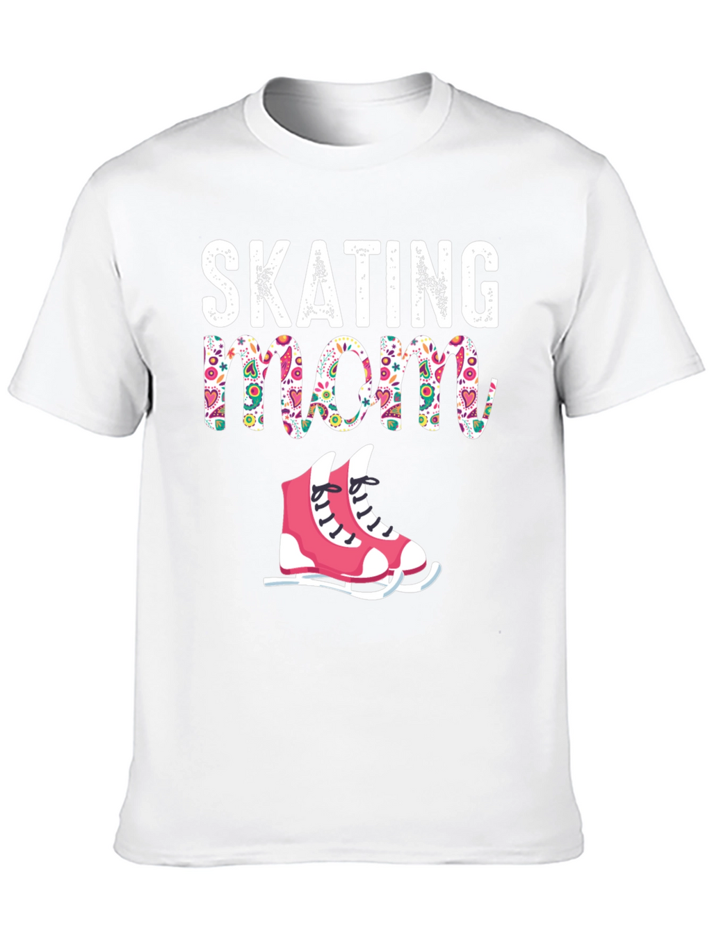 Skating Mom T-Shirt Novelty Graphic Tee