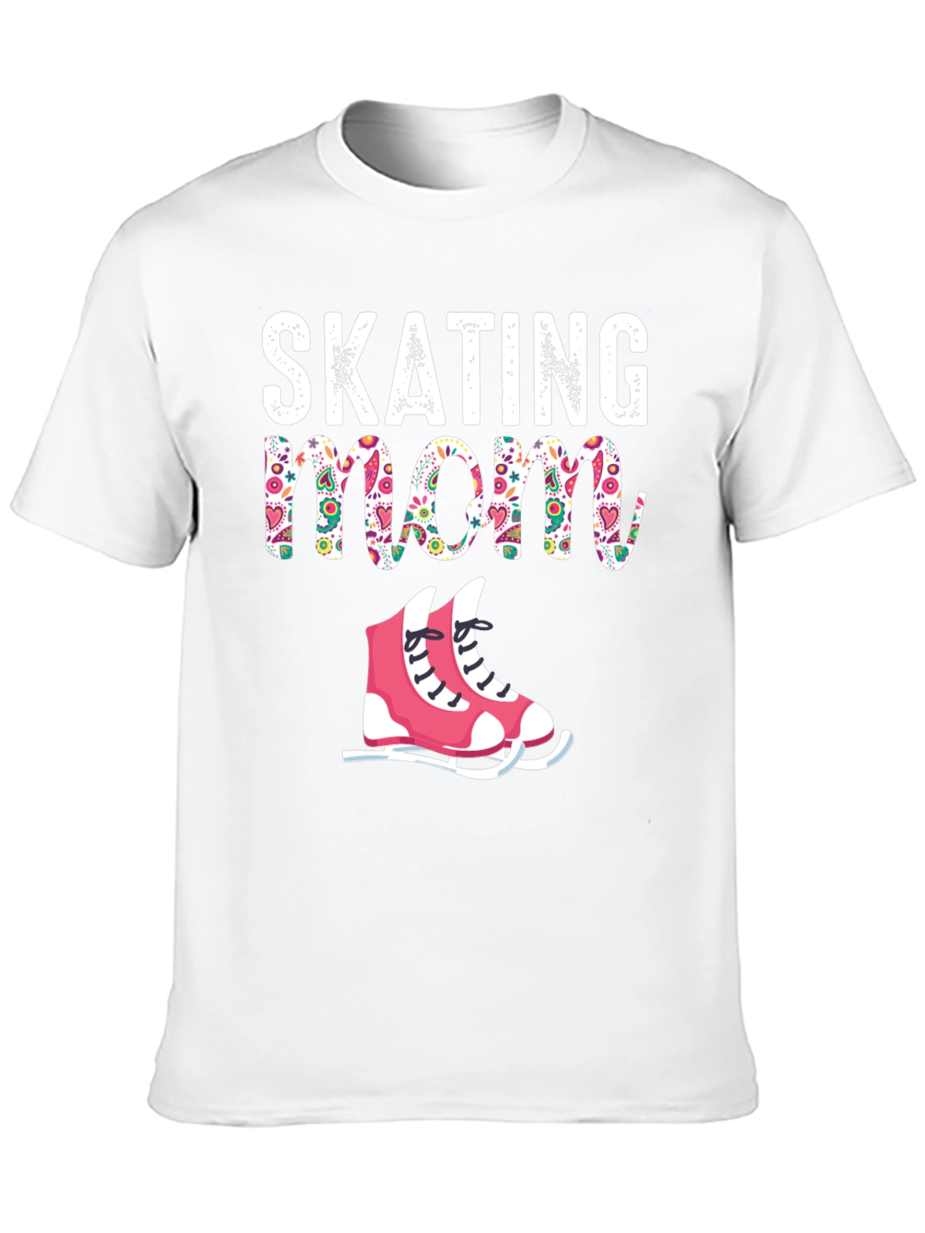 Skating Mom T-Shirt Novelty Graphic Tee