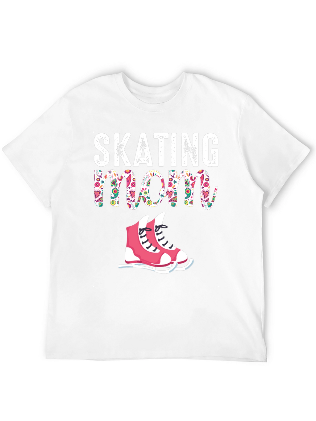 Skating Mom T-Shirt Novelty Graphic Tee
