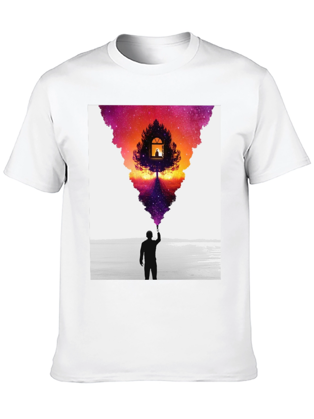Artistic Vision T-Shirt - Painter Silhouette Design