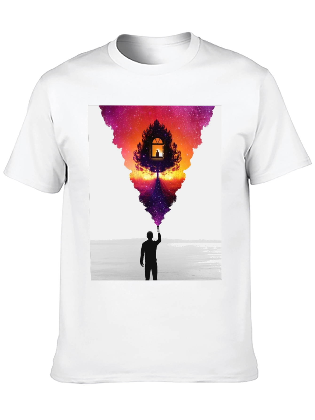 Artistic Vision T-Shirt - Painter Silhouette Design