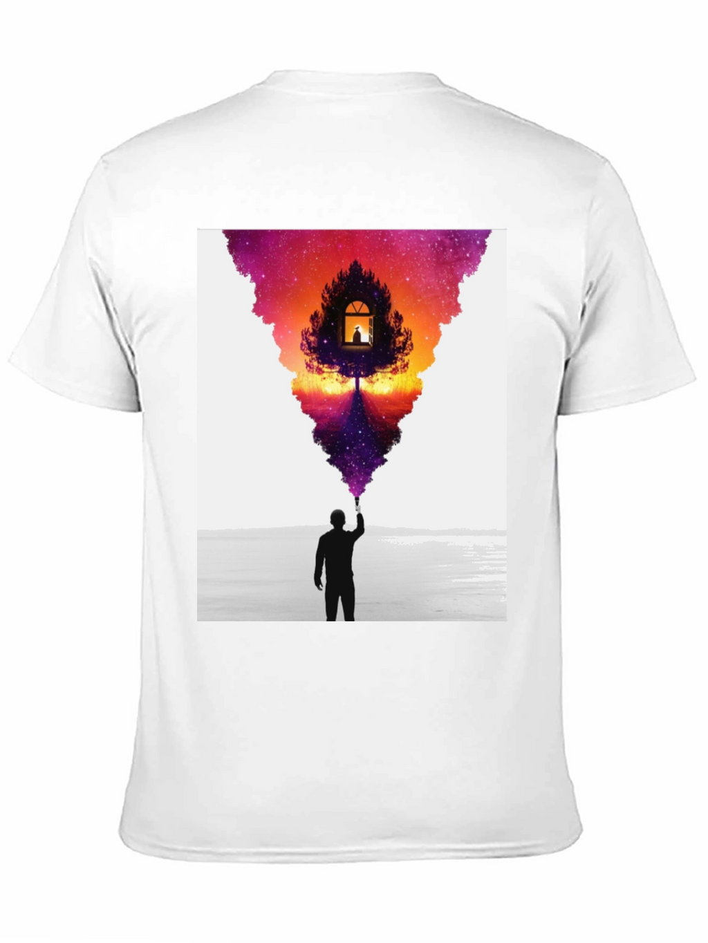 Artistic Vision T-Shirt - Painter Silhouette Design