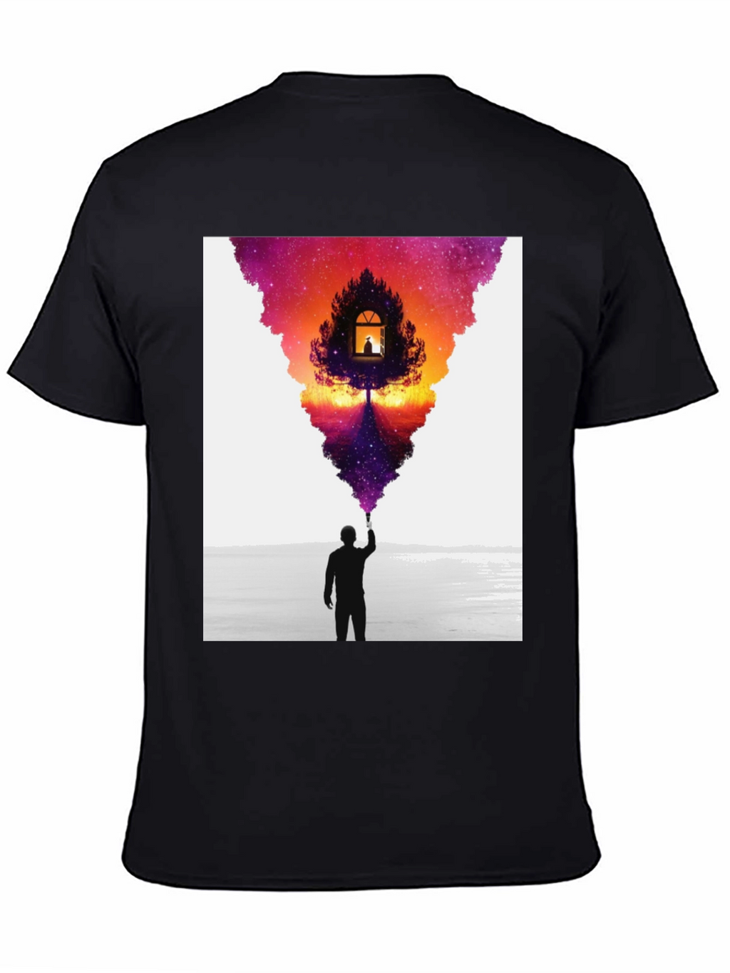 Artistic Vision T-Shirt - Painter Silhouette Design