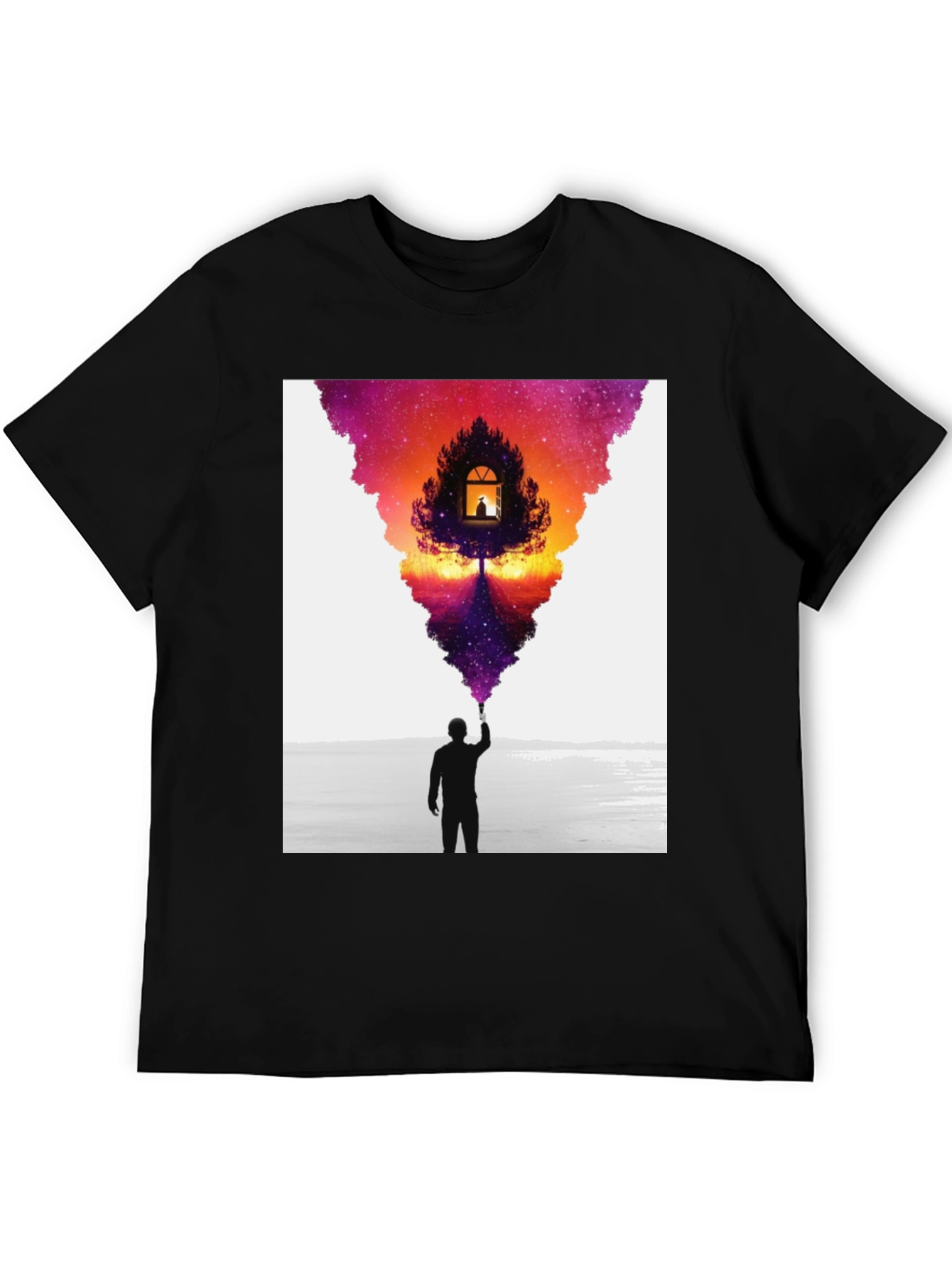 Artistic Vision T-Shirt - Painter Silhouette Design