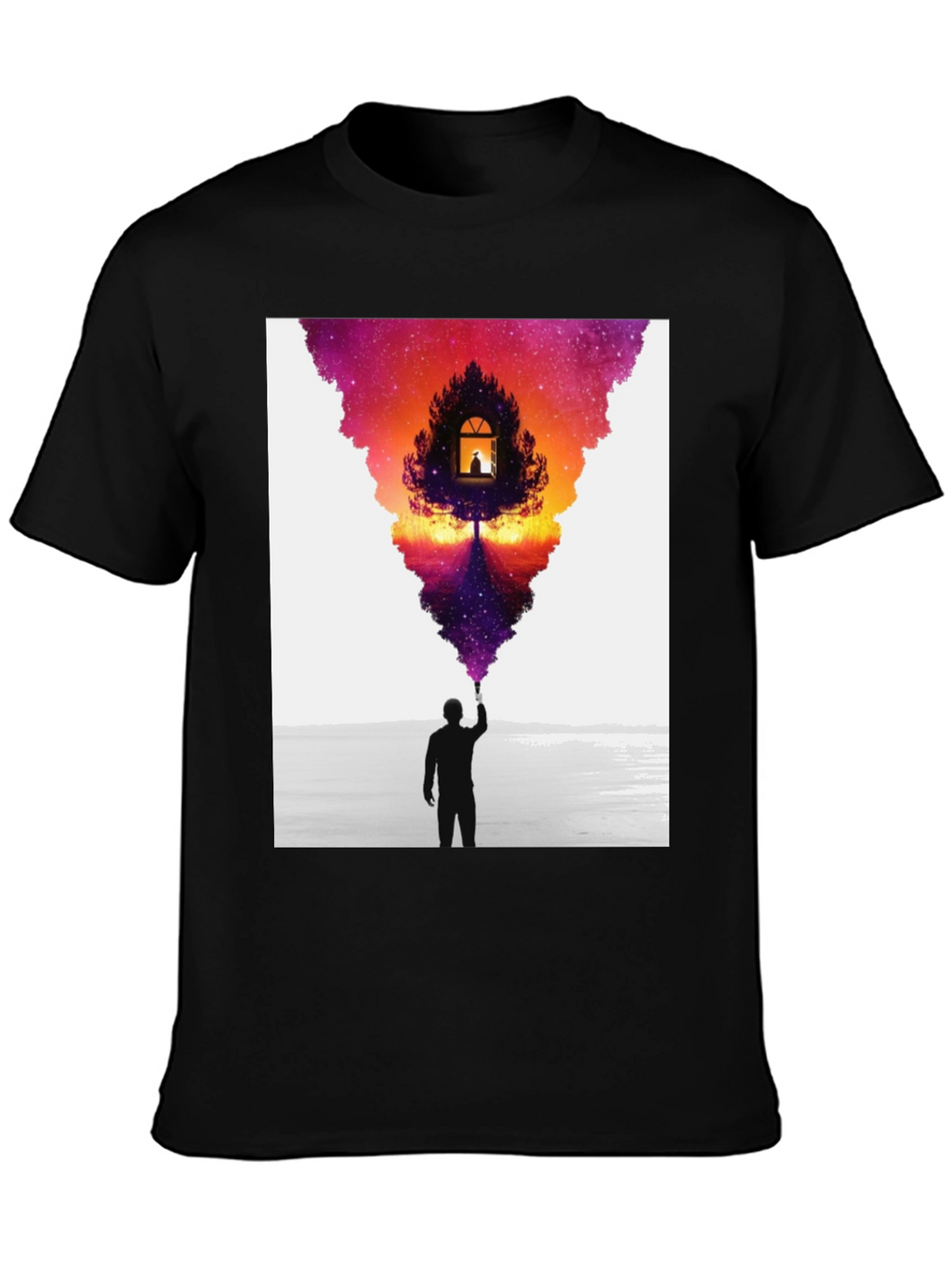 Artistic Vision T-Shirt - Painter Silhouette Design