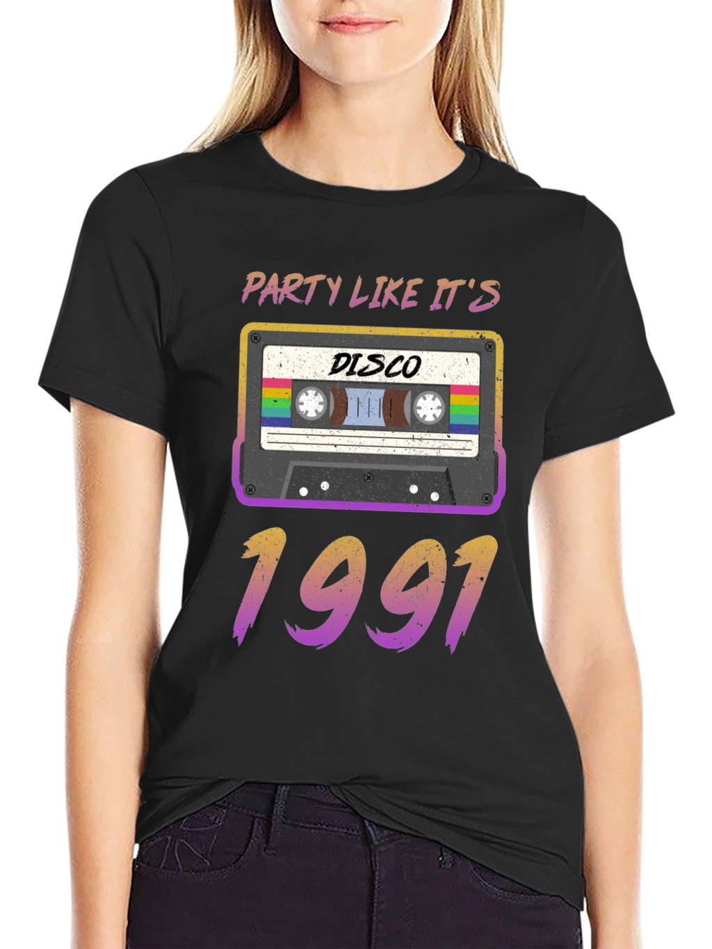 Retro Disco 1991 Party T-Shirt
