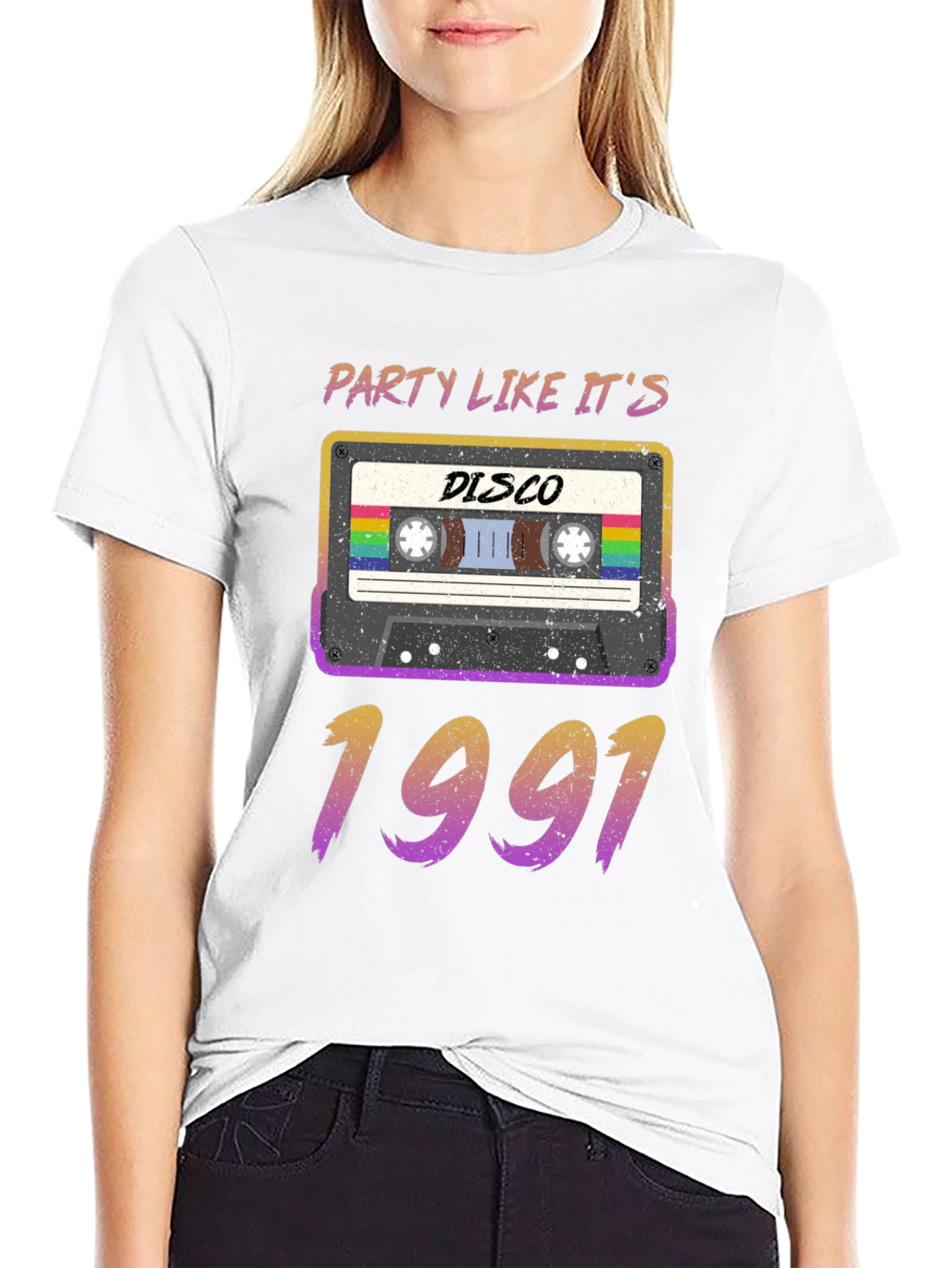 Retro Disco 1991 Party T-Shirt