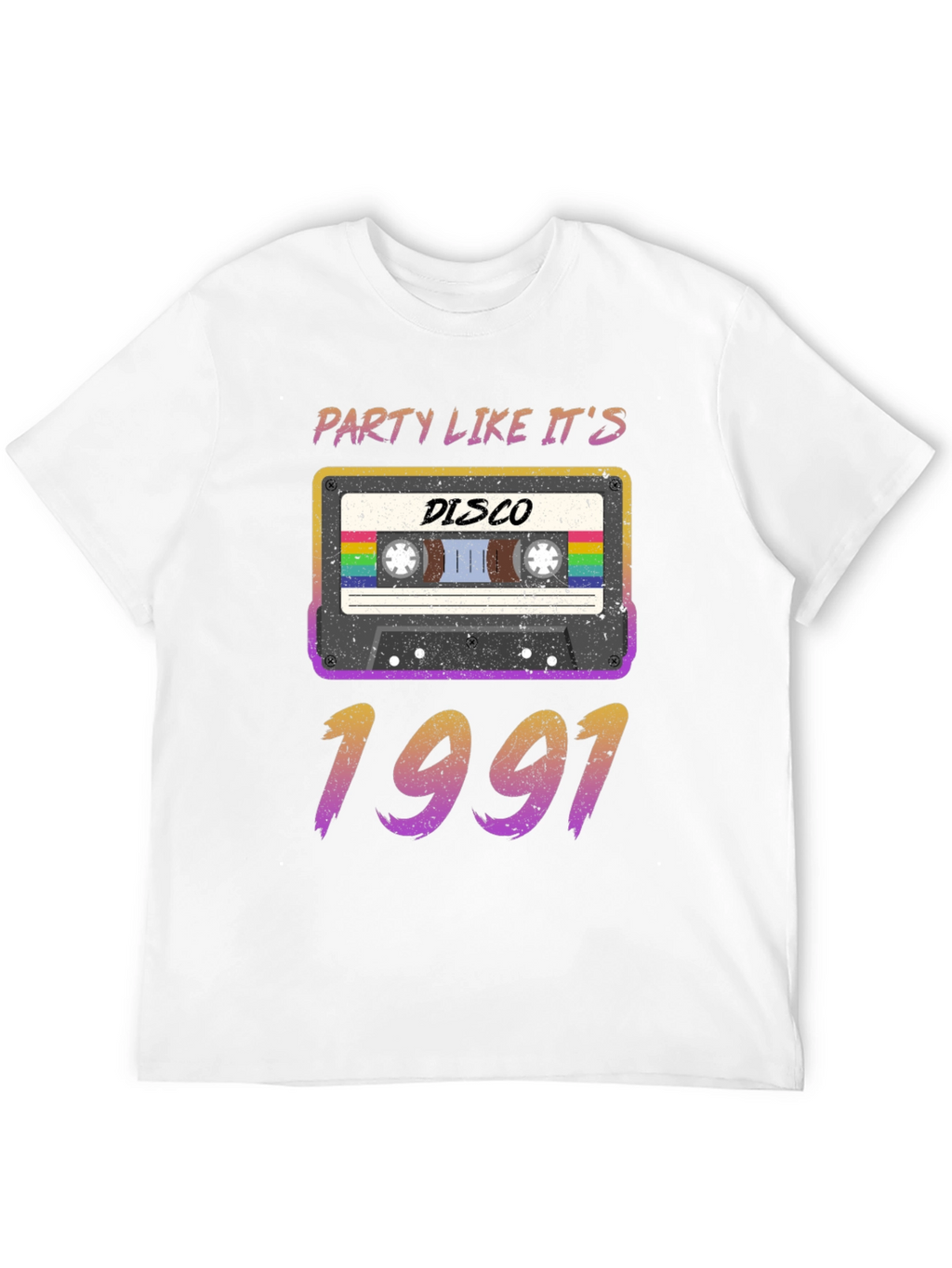 Retro Disco 1991 Party T-Shirt
