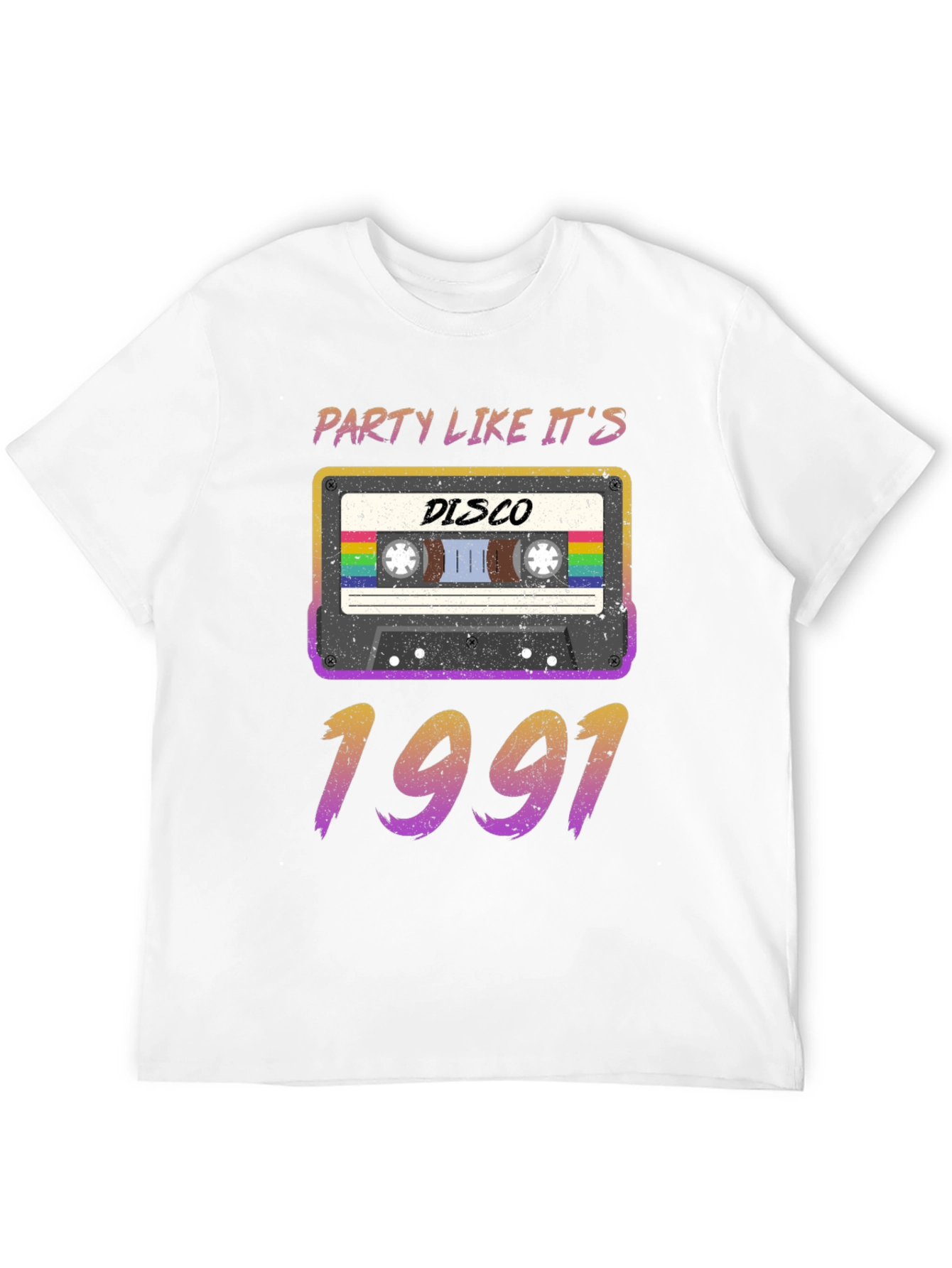 Retro Disco 1991 Party T-Shirt