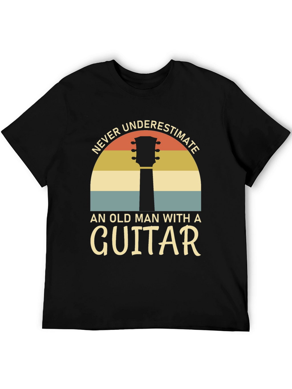 Never Underestimate Guitarist T-Shirt