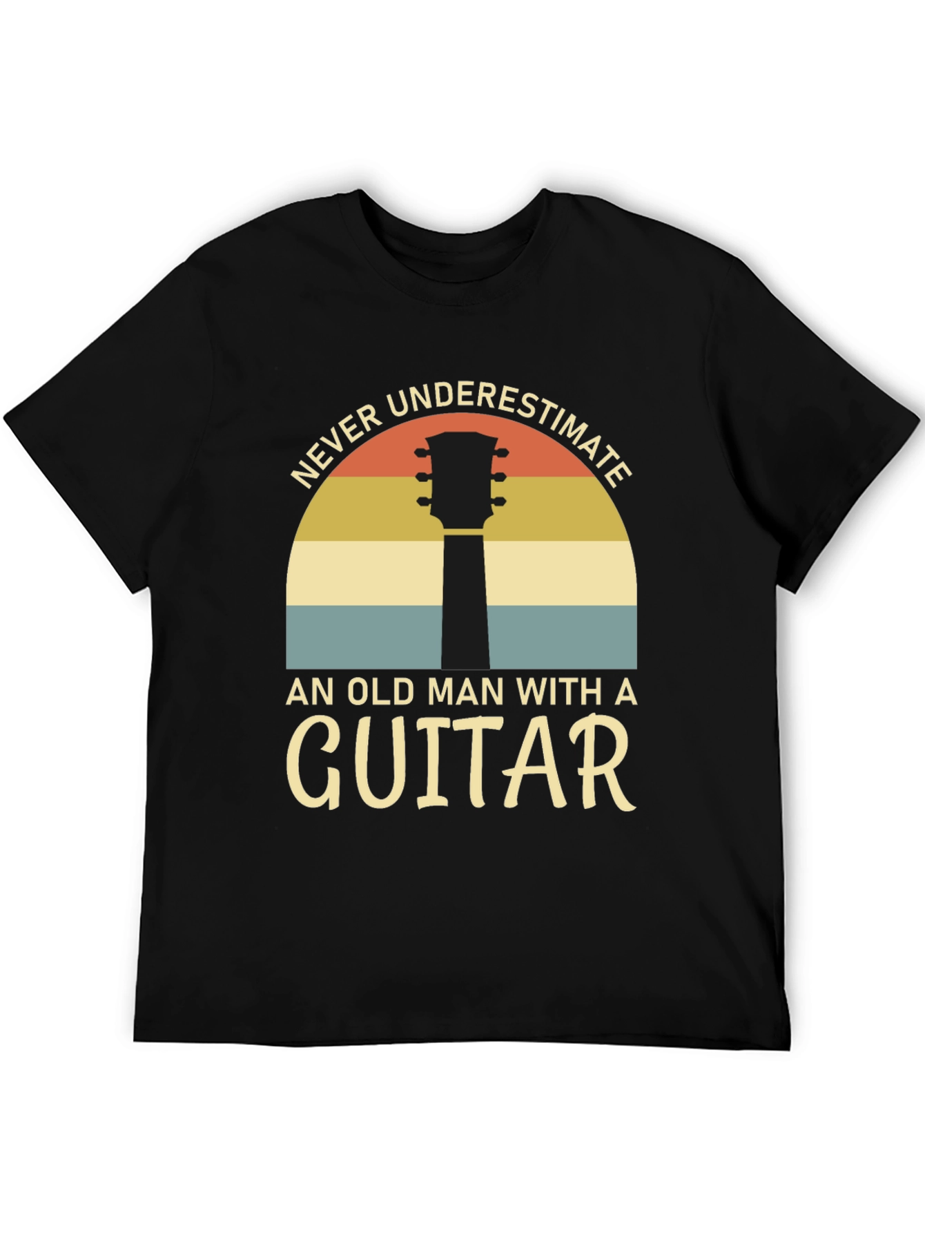 Never Underestimate Guitarist T-Shirt