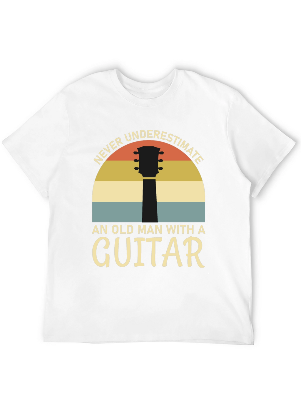 Never Underestimate Guitarist T-Shirt