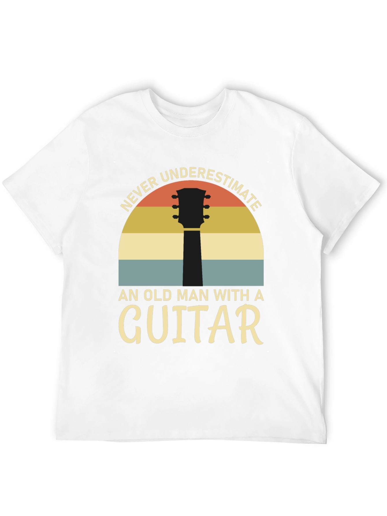 Never Underestimate Guitarist T-Shirt