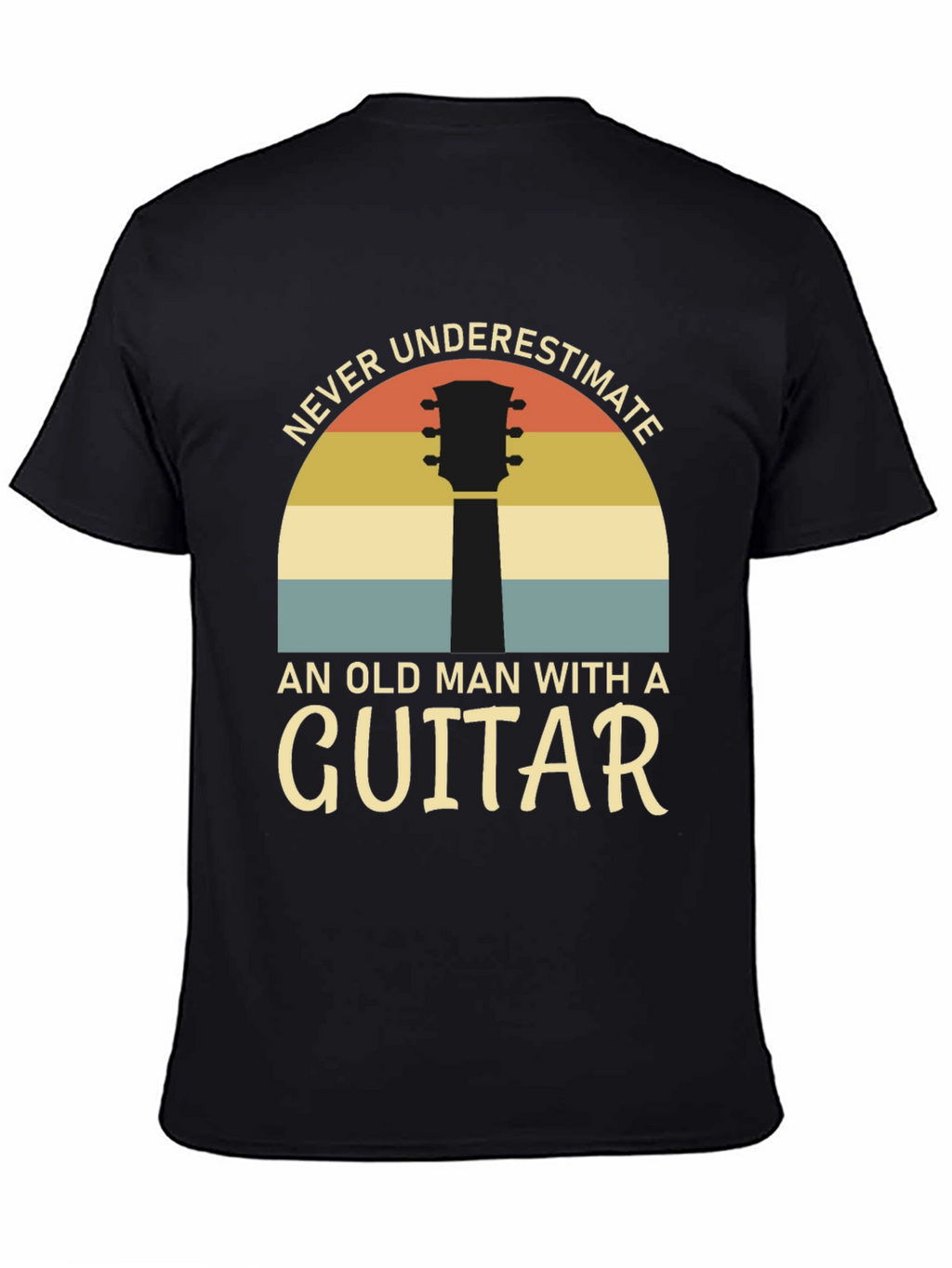 Never Underestimate Guitarist T-Shirt
