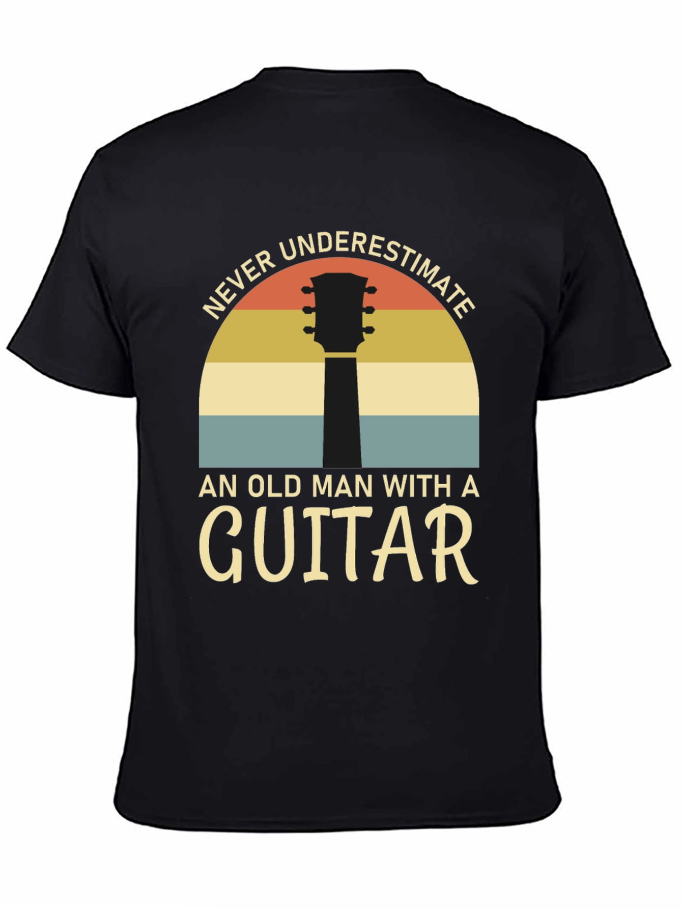 Never Underestimate Guitarist T-Shirt