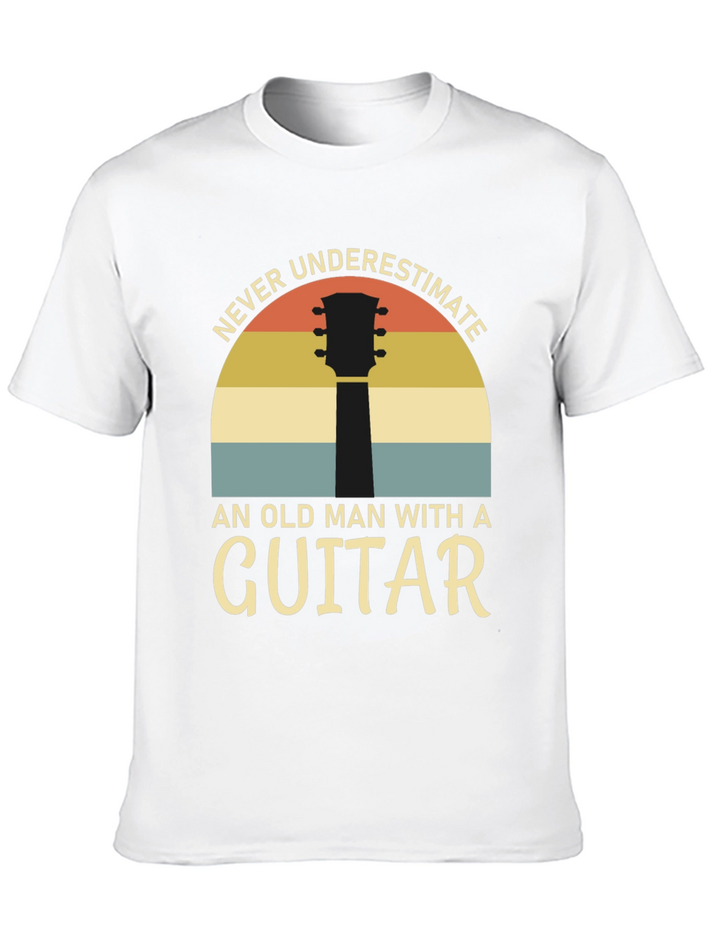 Never Underestimate Guitarist T-Shirt