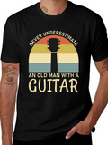 Never Underestimate Guitarist T-Shirt