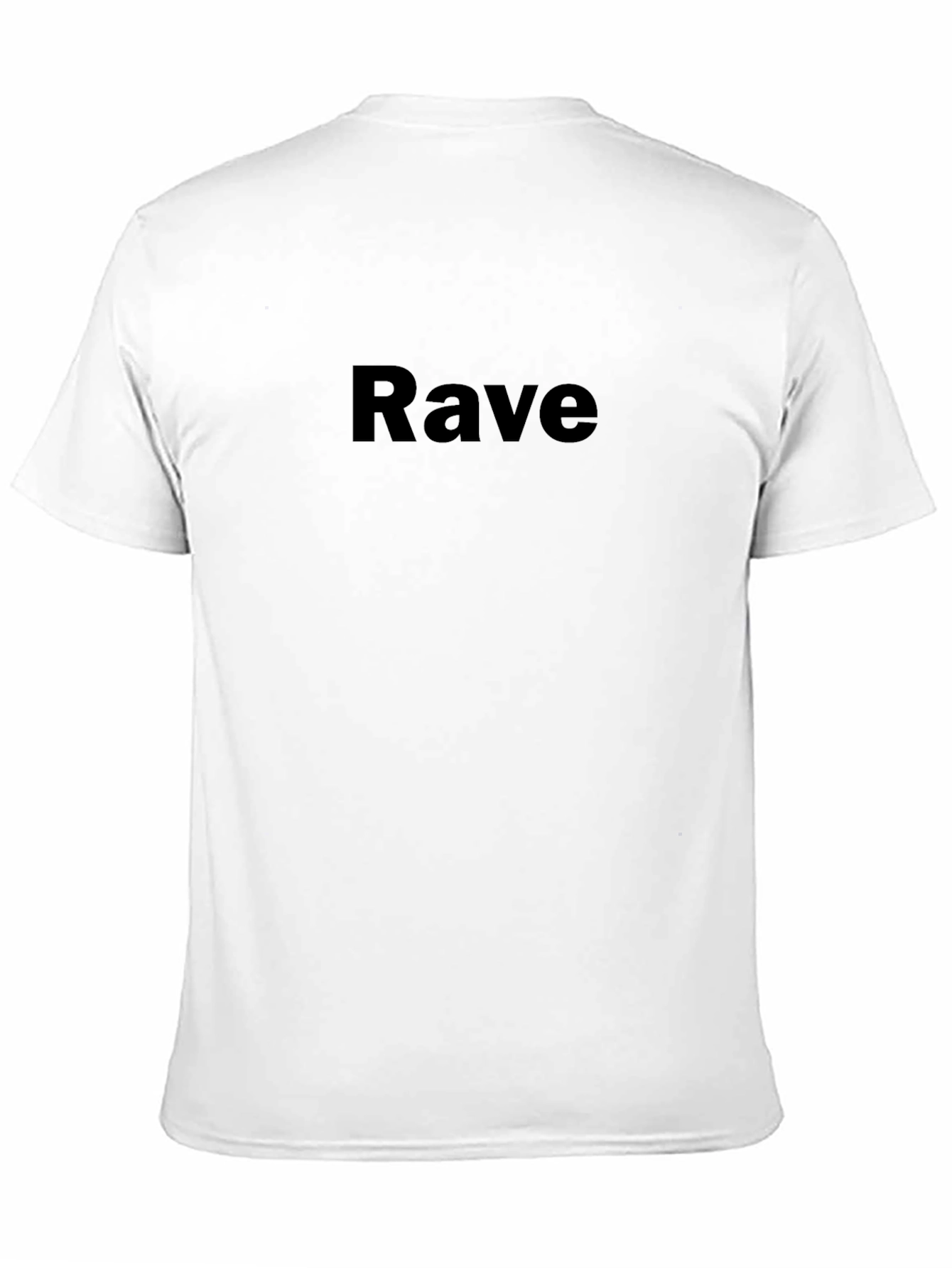Rave Black T-Shirt - Stylish & Comfortable