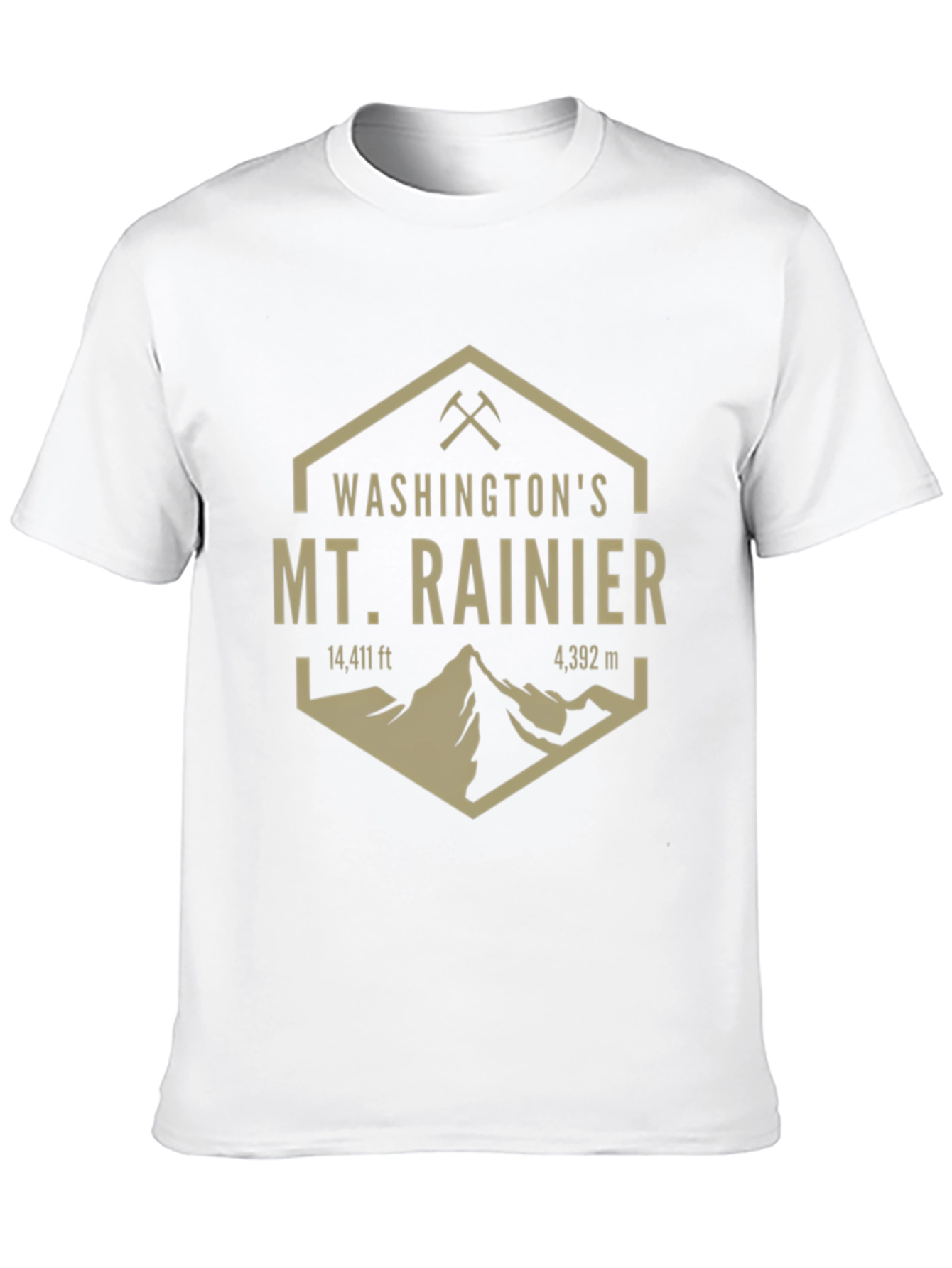 Mt. Rainier T-Shirt - Washington State Mountain Tee