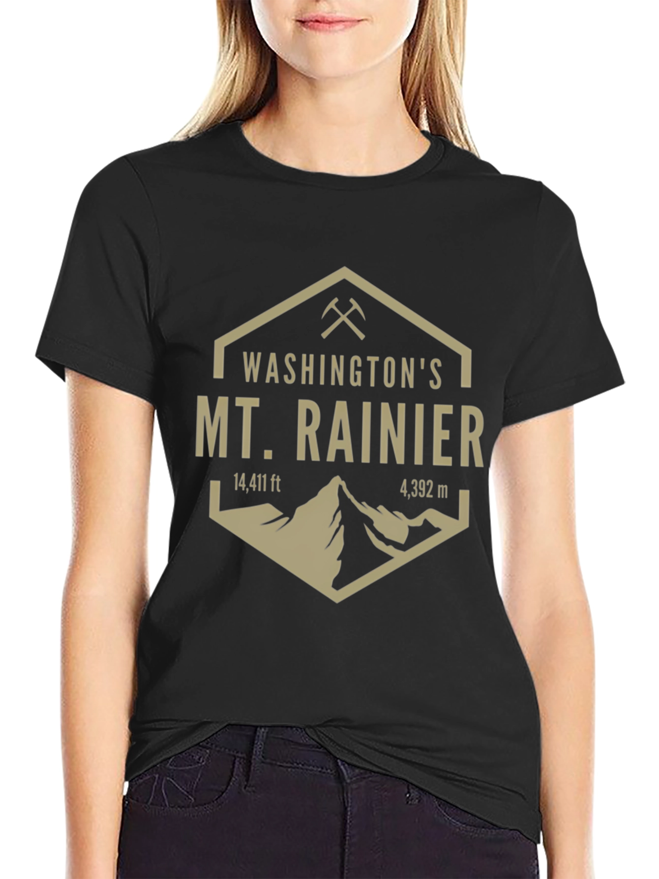 Mt. Rainier T-Shirt - Washington State Mountain Tee
