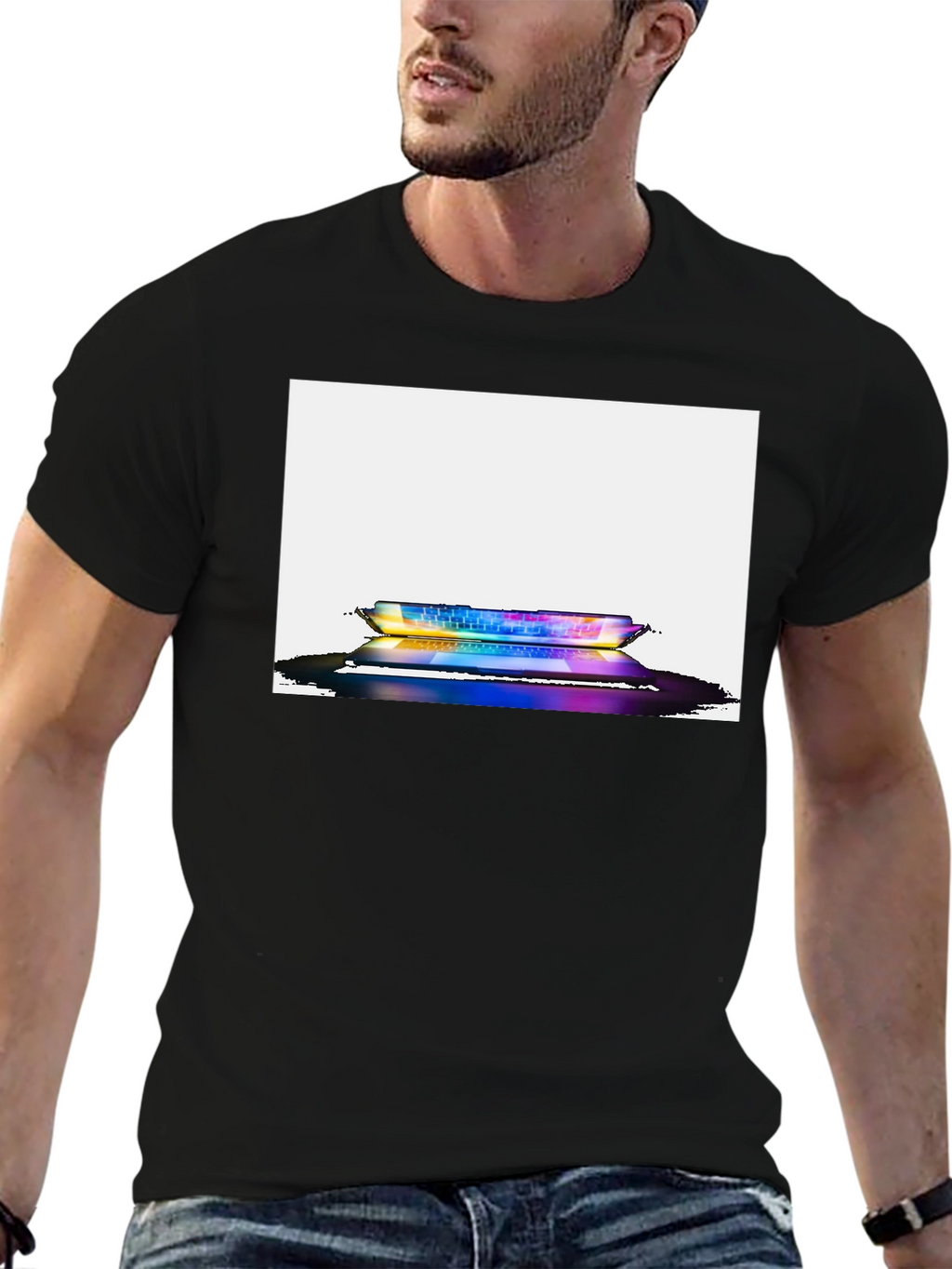 Cool Keyboard Graphic Tee