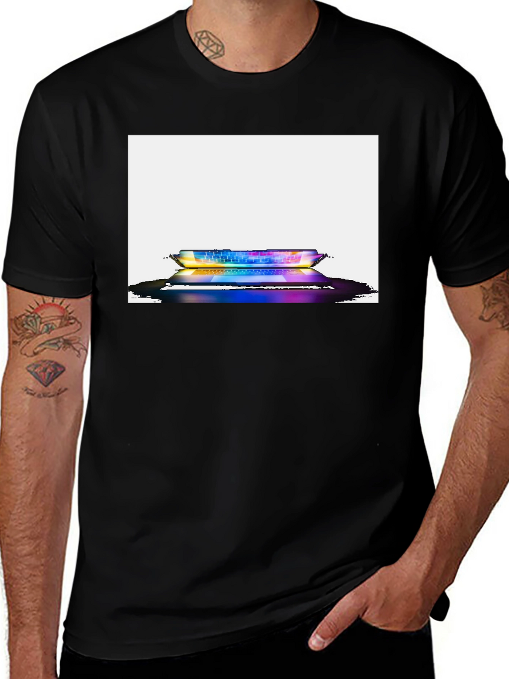 Cool Keyboard Graphic Tee