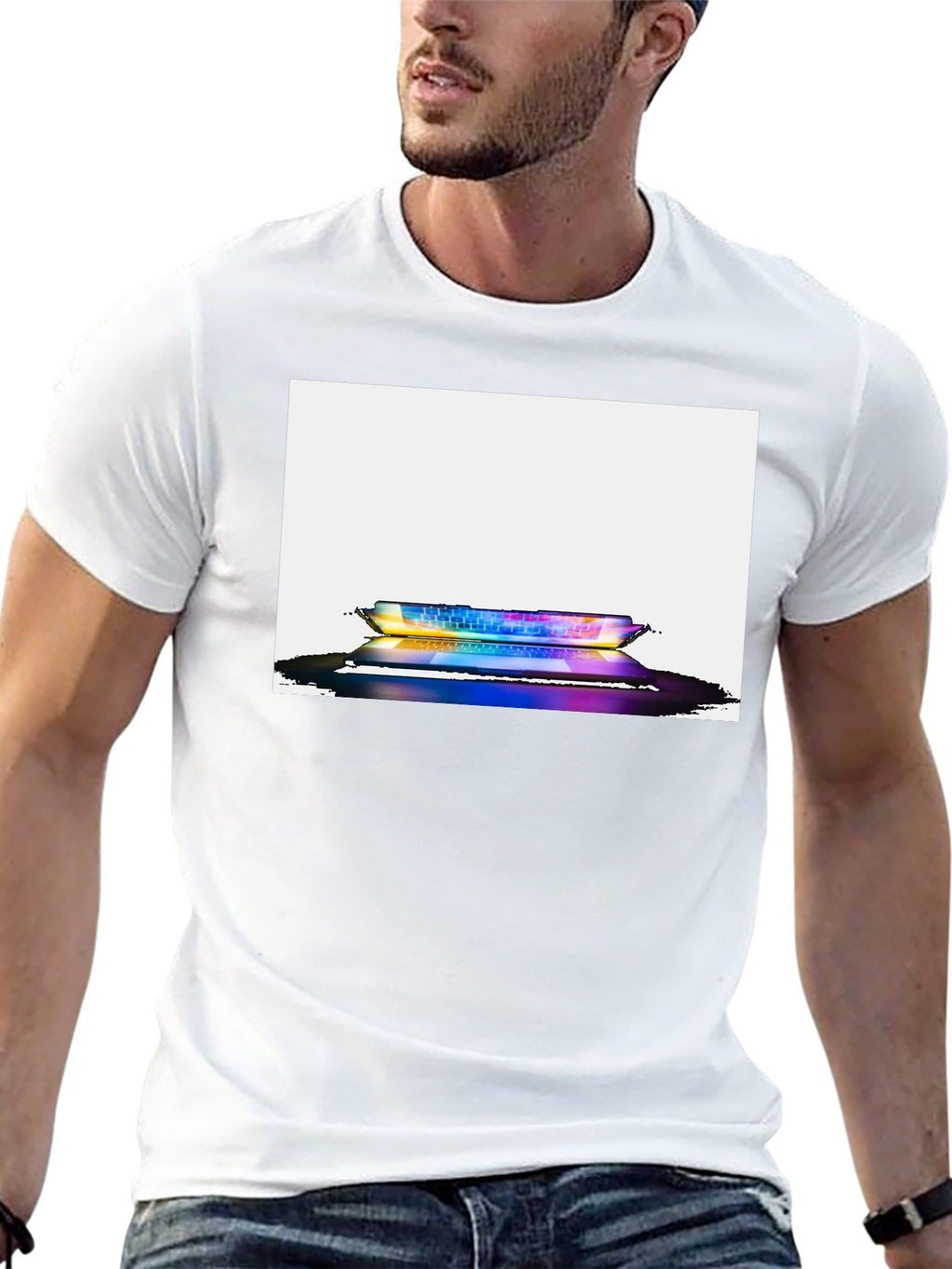 Cool Keyboard Graphic Tee