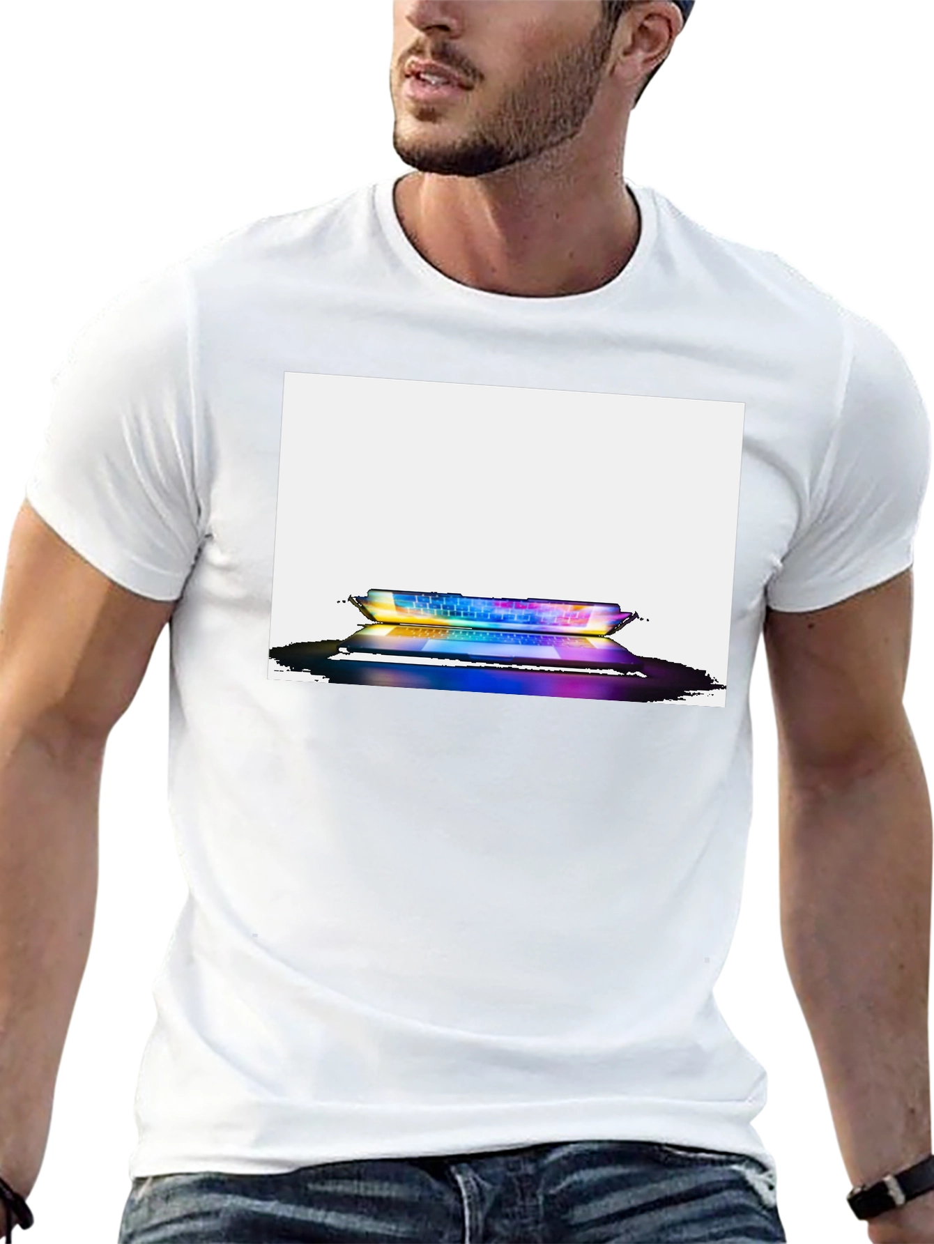 Cool Keyboard Graphic Tee