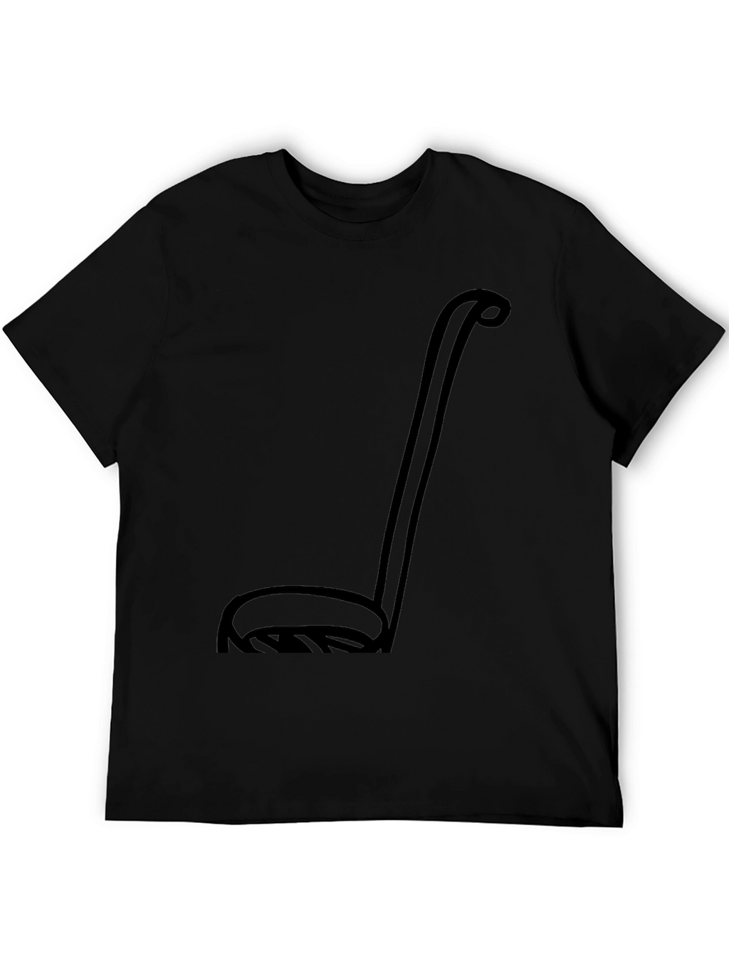 Ladle Graphic Tee - Unisex Black T-Shirt