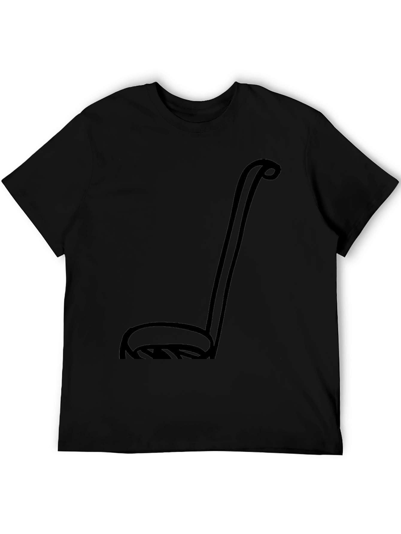 Ladle Graphic Tee - Unisex Black T-Shirt