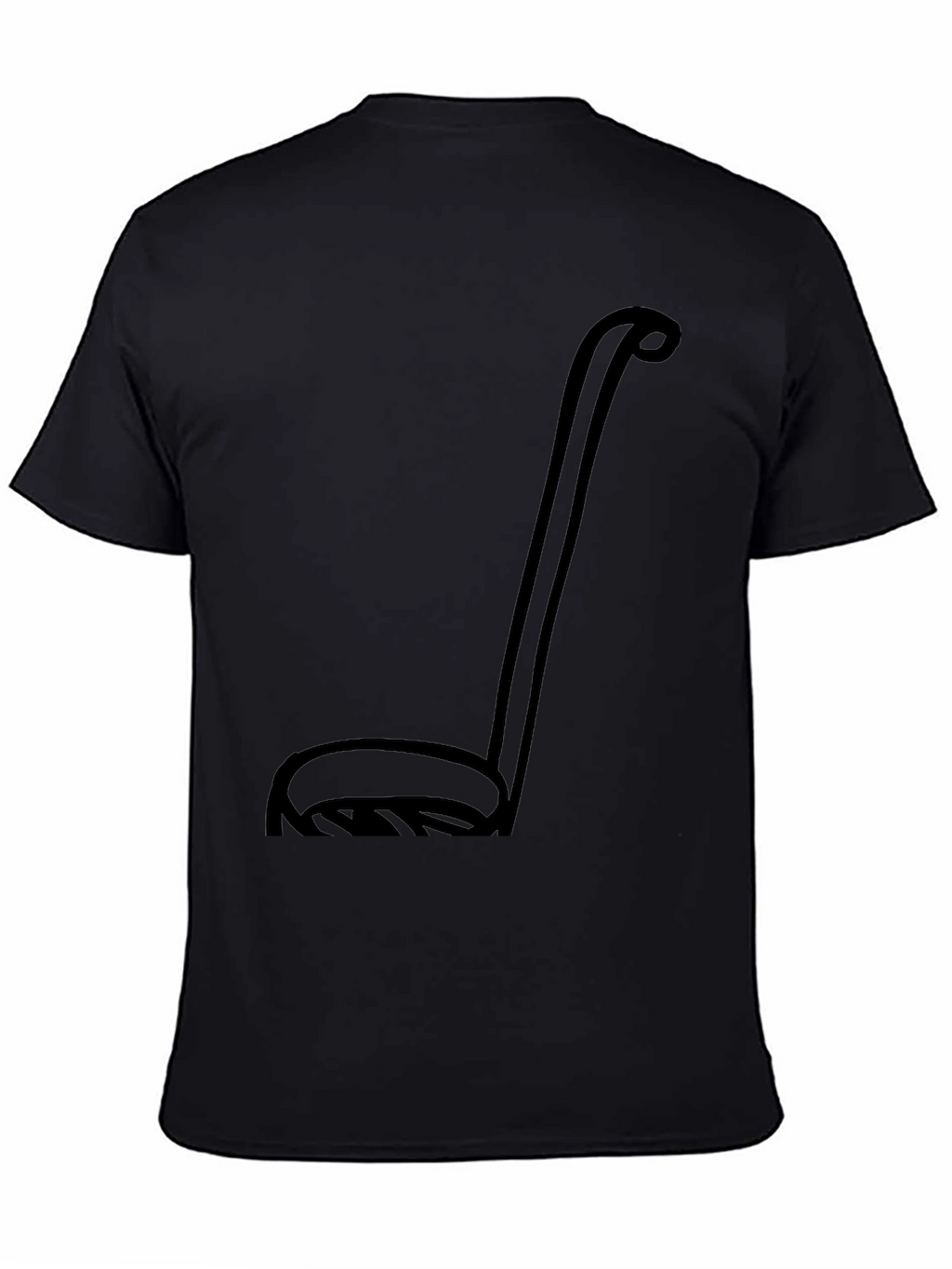 Ladle Graphic Tee - Unisex Black T-Shirt