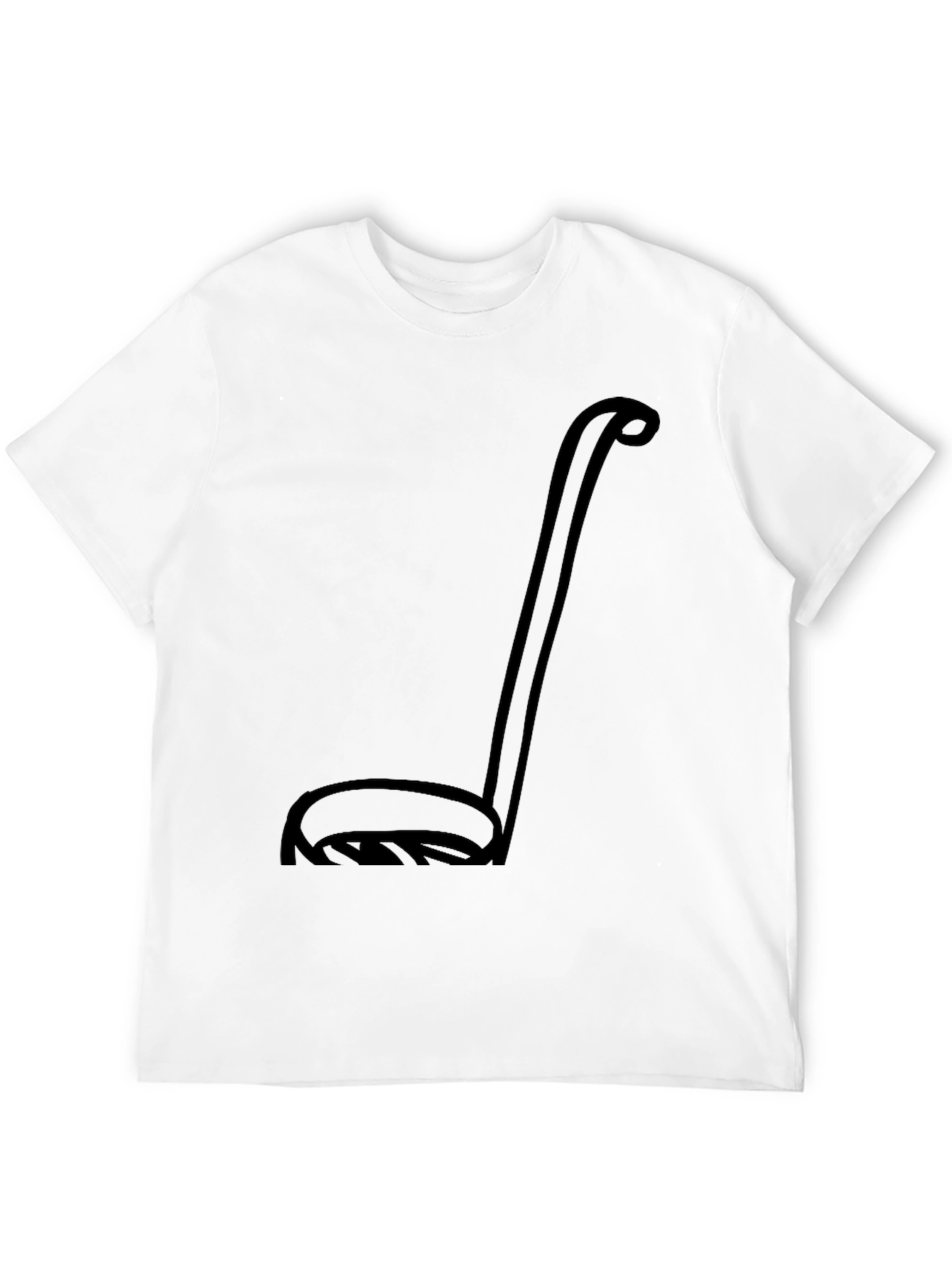 Ladle Graphic Tee - Unisex Black T-Shirt