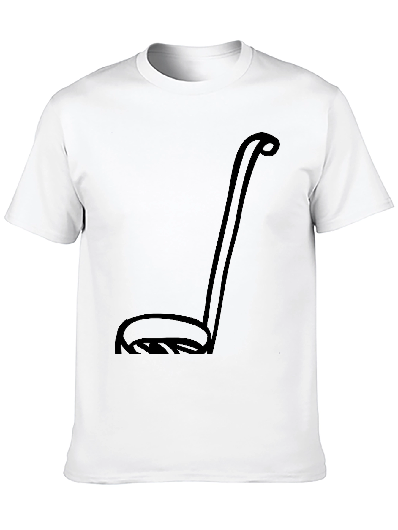 Ladle Graphic Tee - Unisex Black T-Shirt