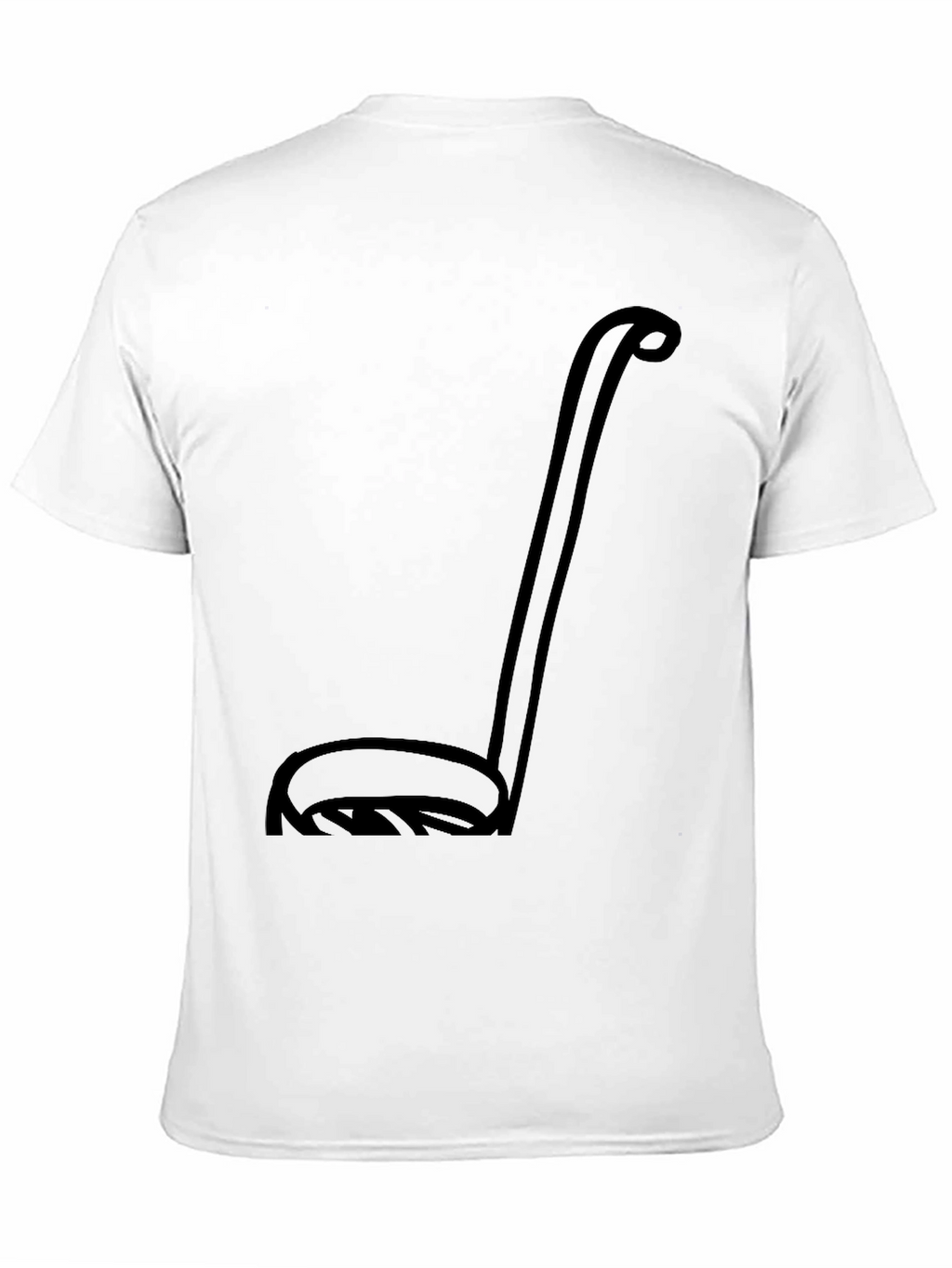 Ladle Graphic Tee - Unisex Black T-Shirt