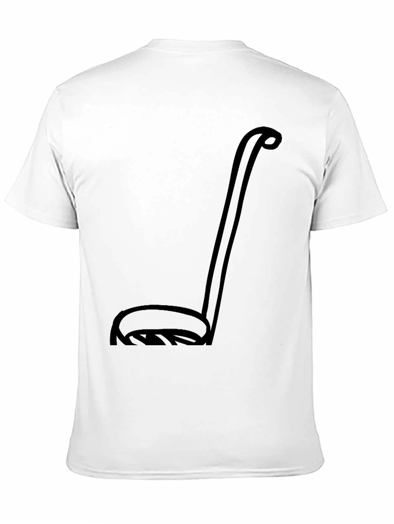 Ladle Graphic Tee - Unisex Black T-Shirt