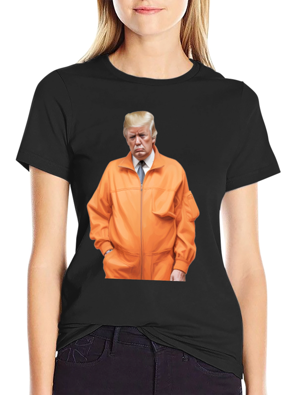 Trump Orange Jumpsuit T-Shirt - Political Humor