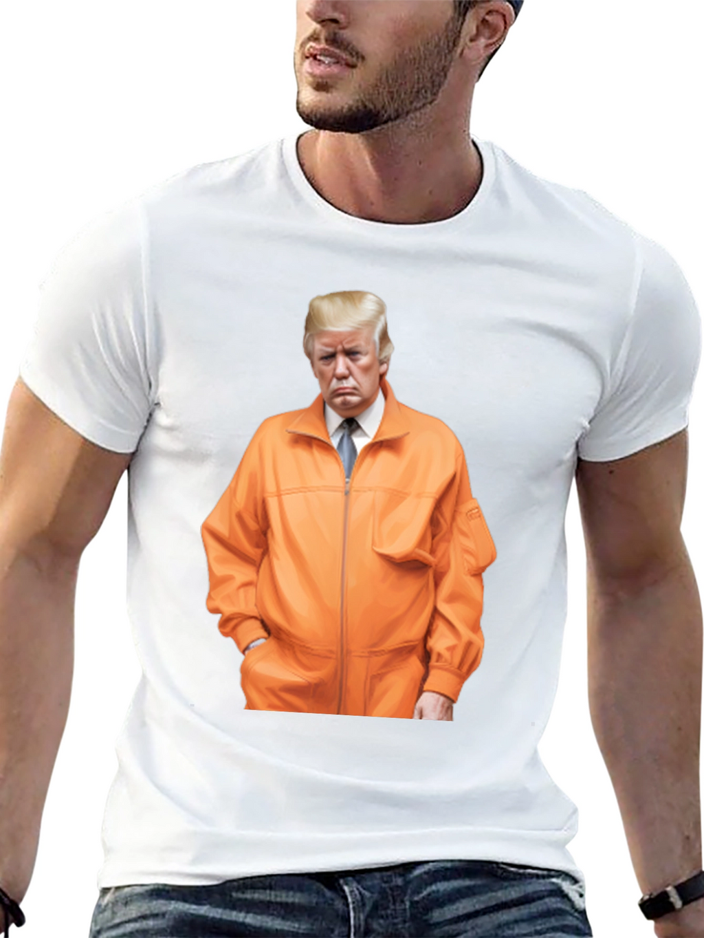 Trump Orange Jumpsuit T-Shirt - Political Humor
