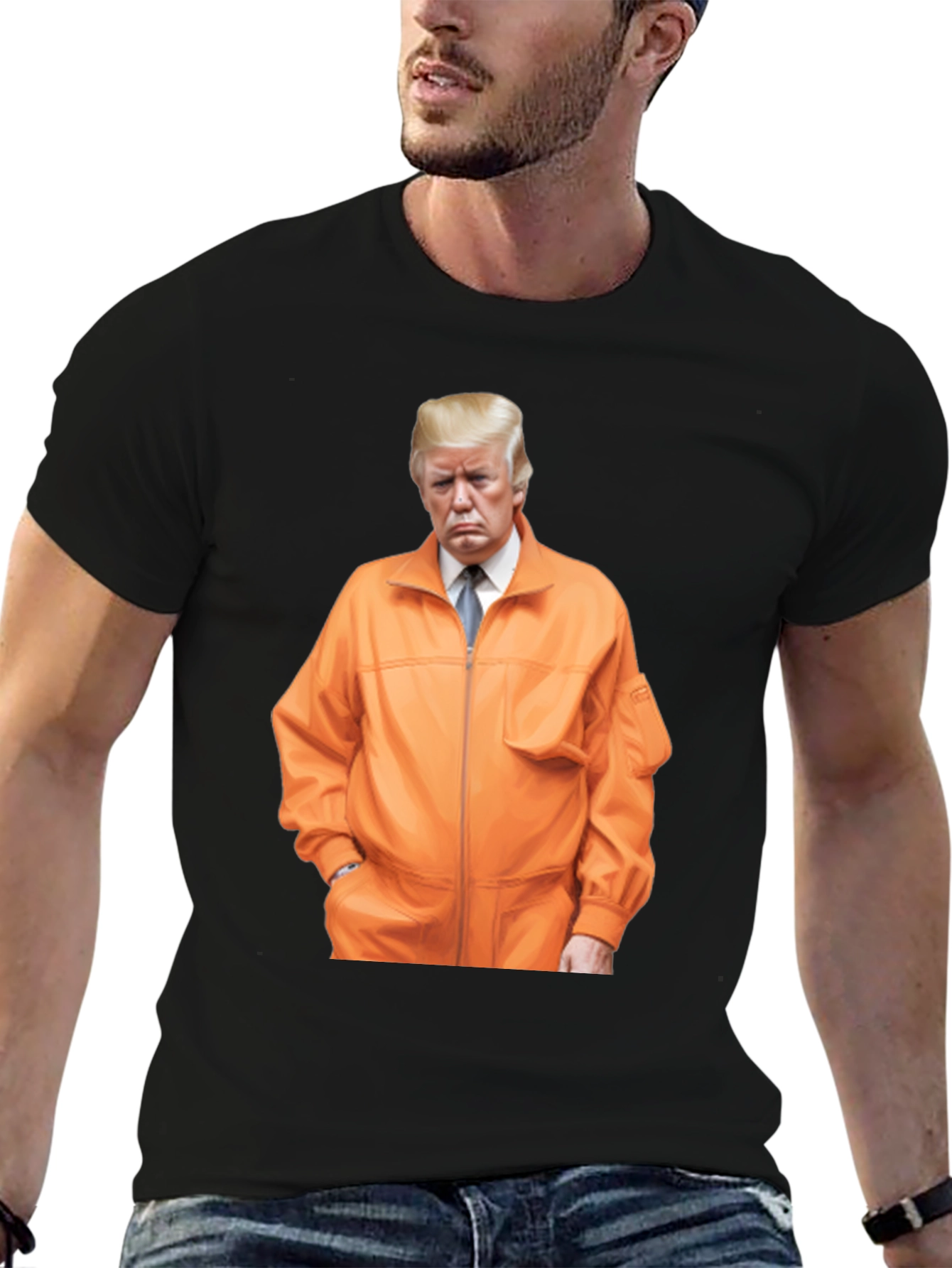 Trump Orange Jumpsuit T-Shirt - Political Humor