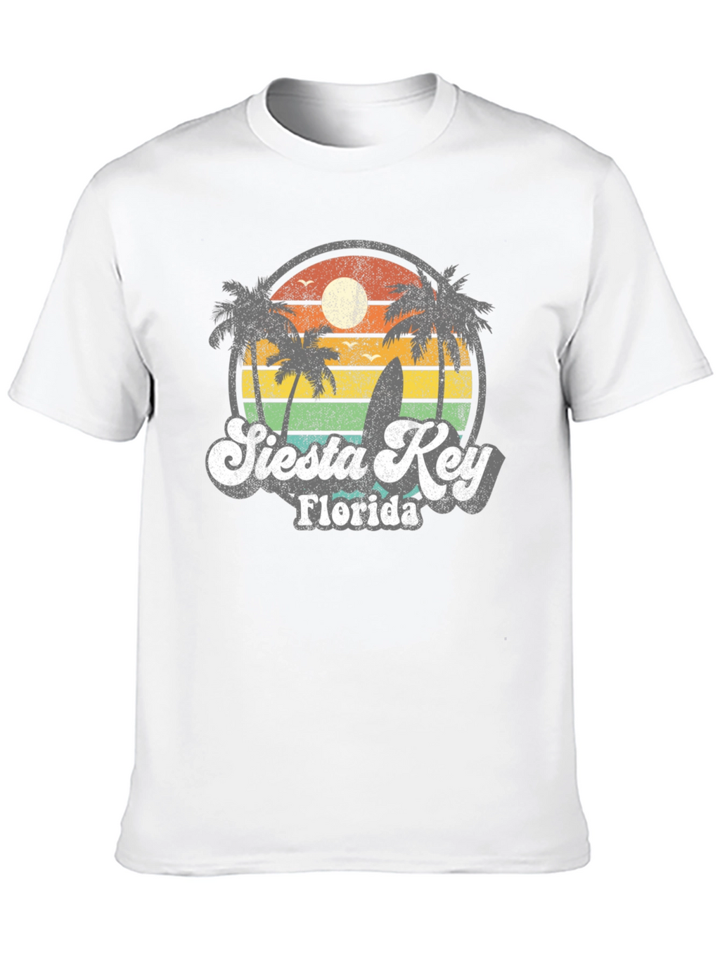 Siesta Key Florida Retro T-Shirt