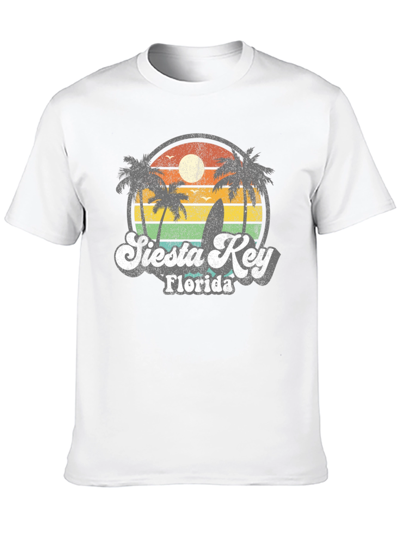 Siesta Key Florida Retro T-Shirt
